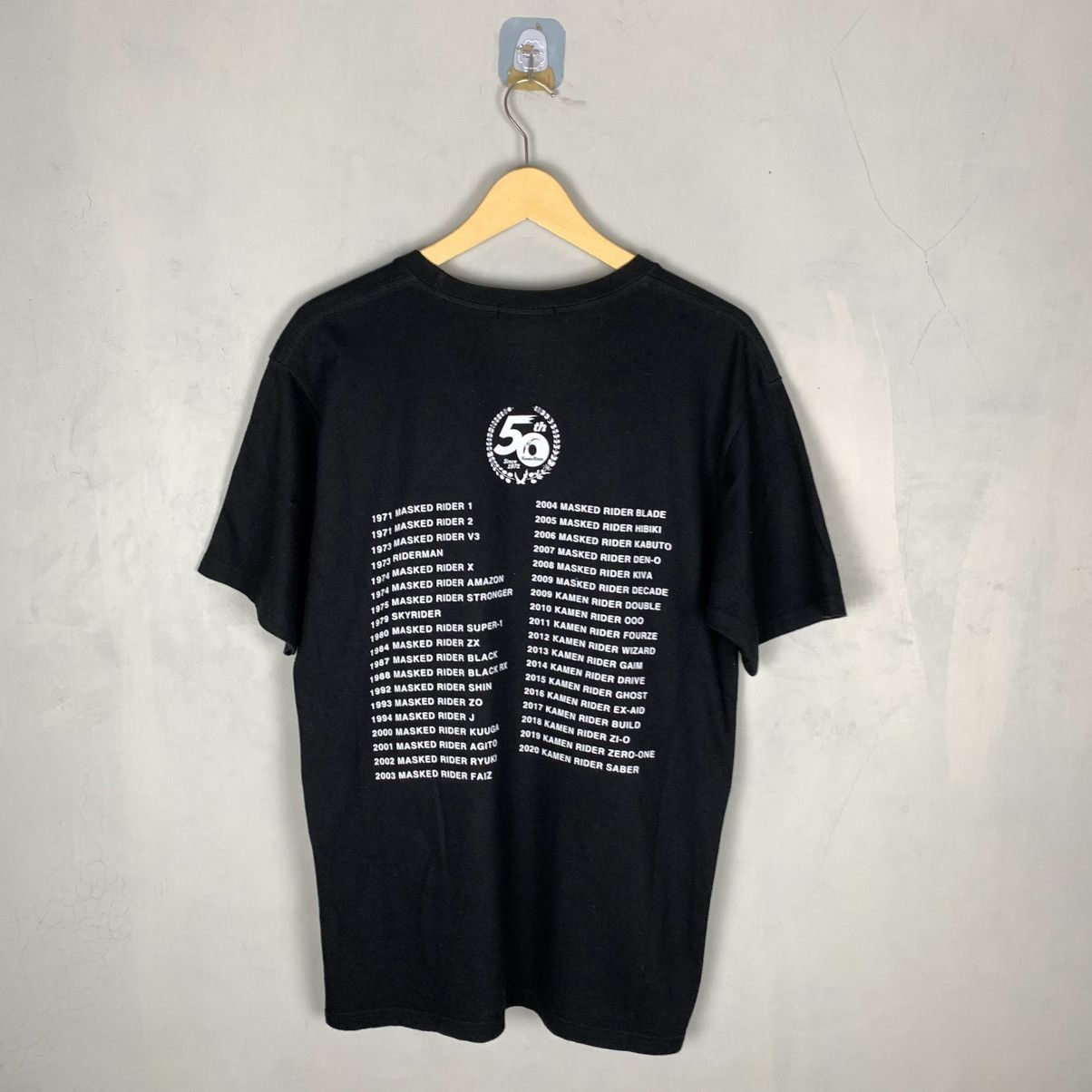 Japanese Brand × Vintage KamenRider 50th Anniversary T-shirt Bandai Size US L / EU 52-54 / 3 - 2 Thumbnail