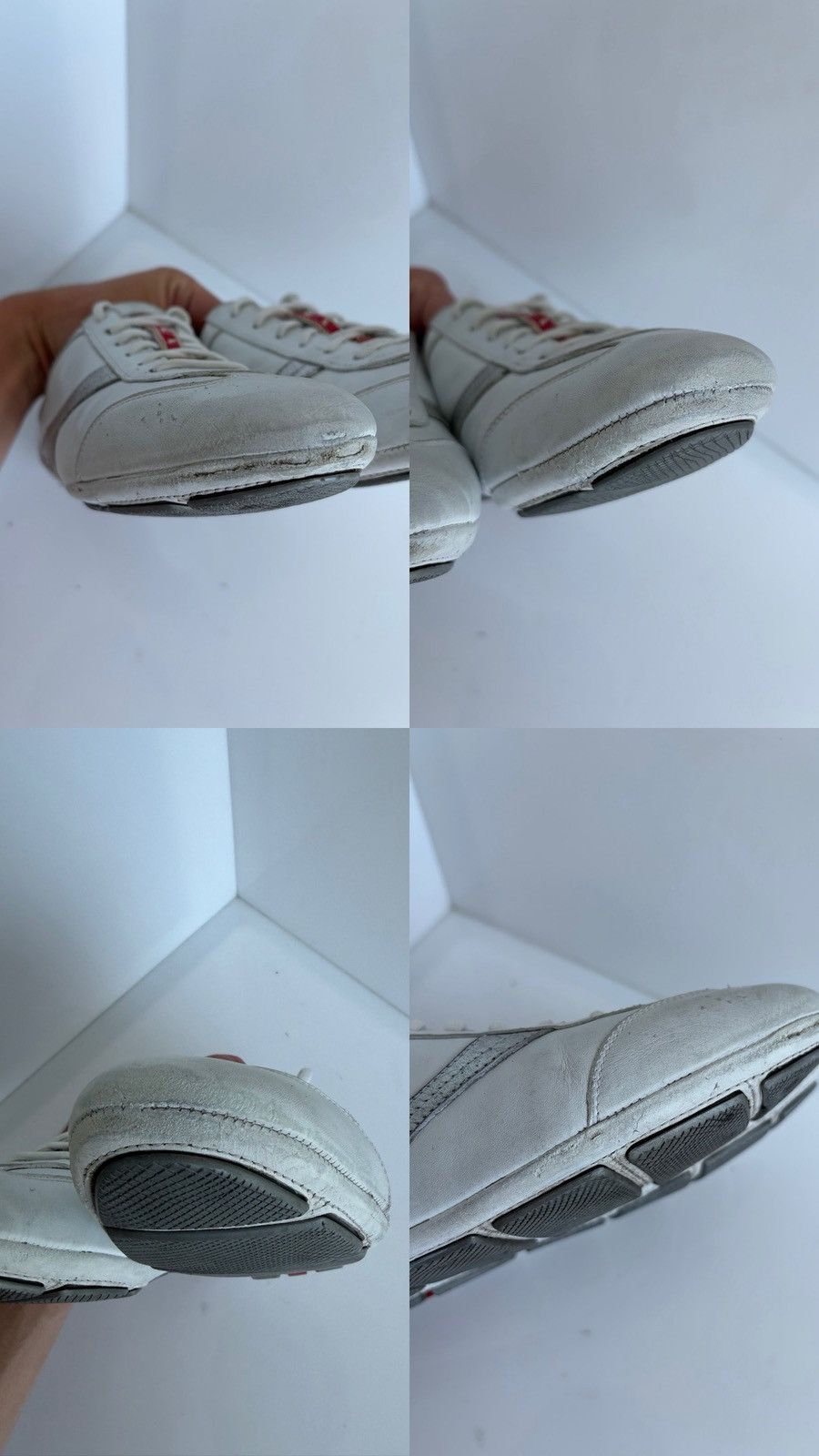 Prada 90S Prada Monte Carlo Driving Leather Sneakers Americas Cup Size US 7.5 / IT 37.5 - 15 Thumbnail