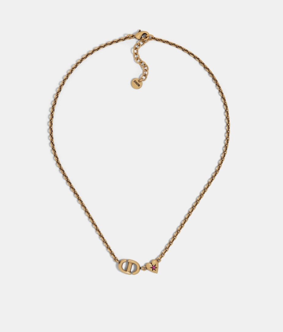 Dior Dior Lucky Charms Necklace Antique Gold-Finish Metal Size ONE SIZE - 1 Thumbnail