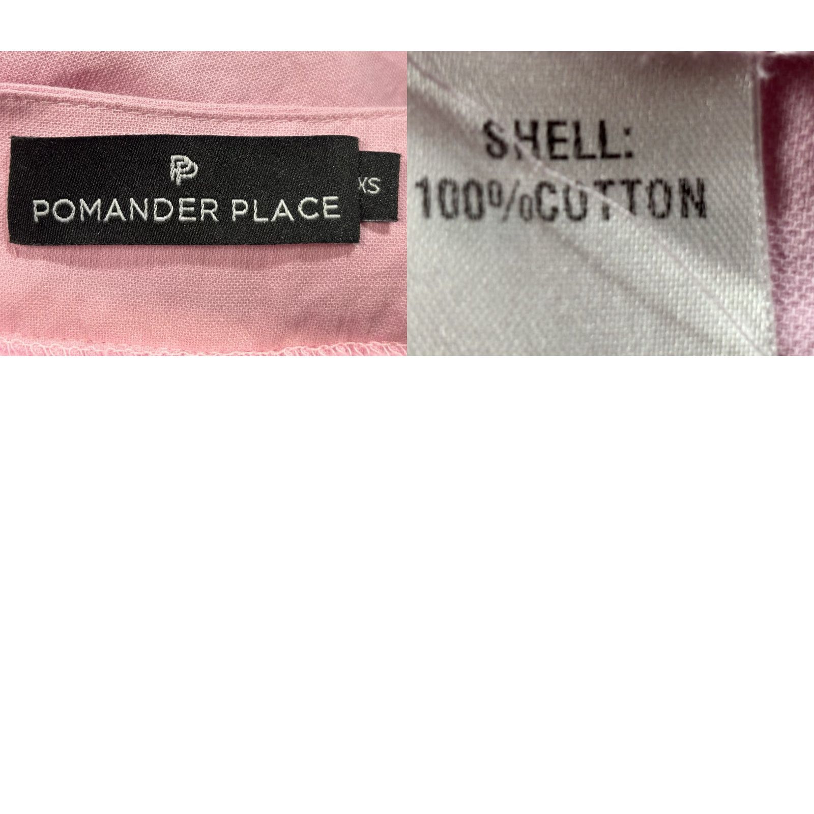 Vintage VINTAGE Pomander Place Finley Mini Dress XS Pink Cotton A-Line Flutter Sleeve Party/Cocktail Womens Size XS / US 0-2 / IT 36-38 - 8 Thumbnail