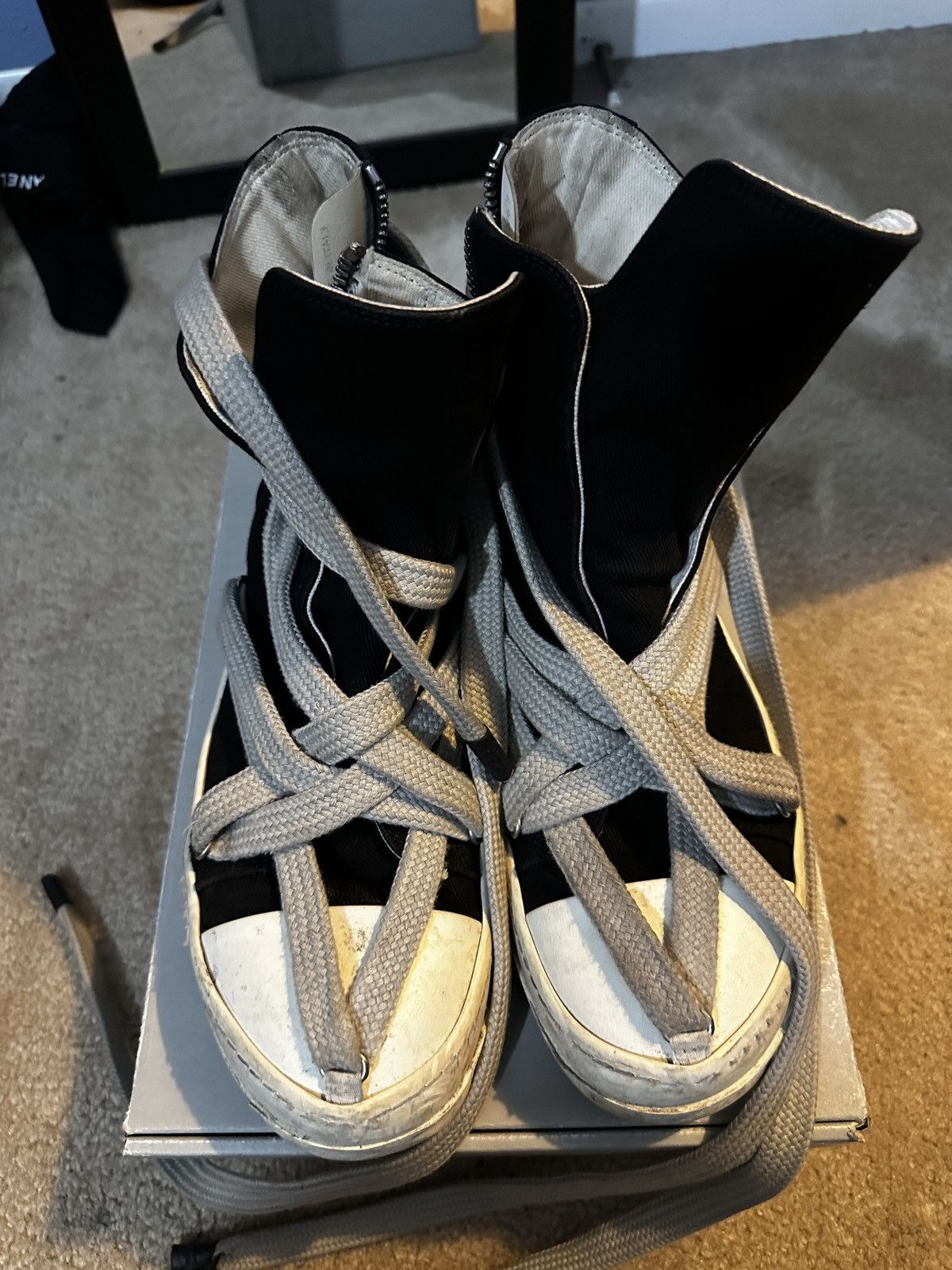 Rick Owens Rick Owens DRKSHDW Hexa High Size US 10 / EU 43 - 1 Thumbnail
