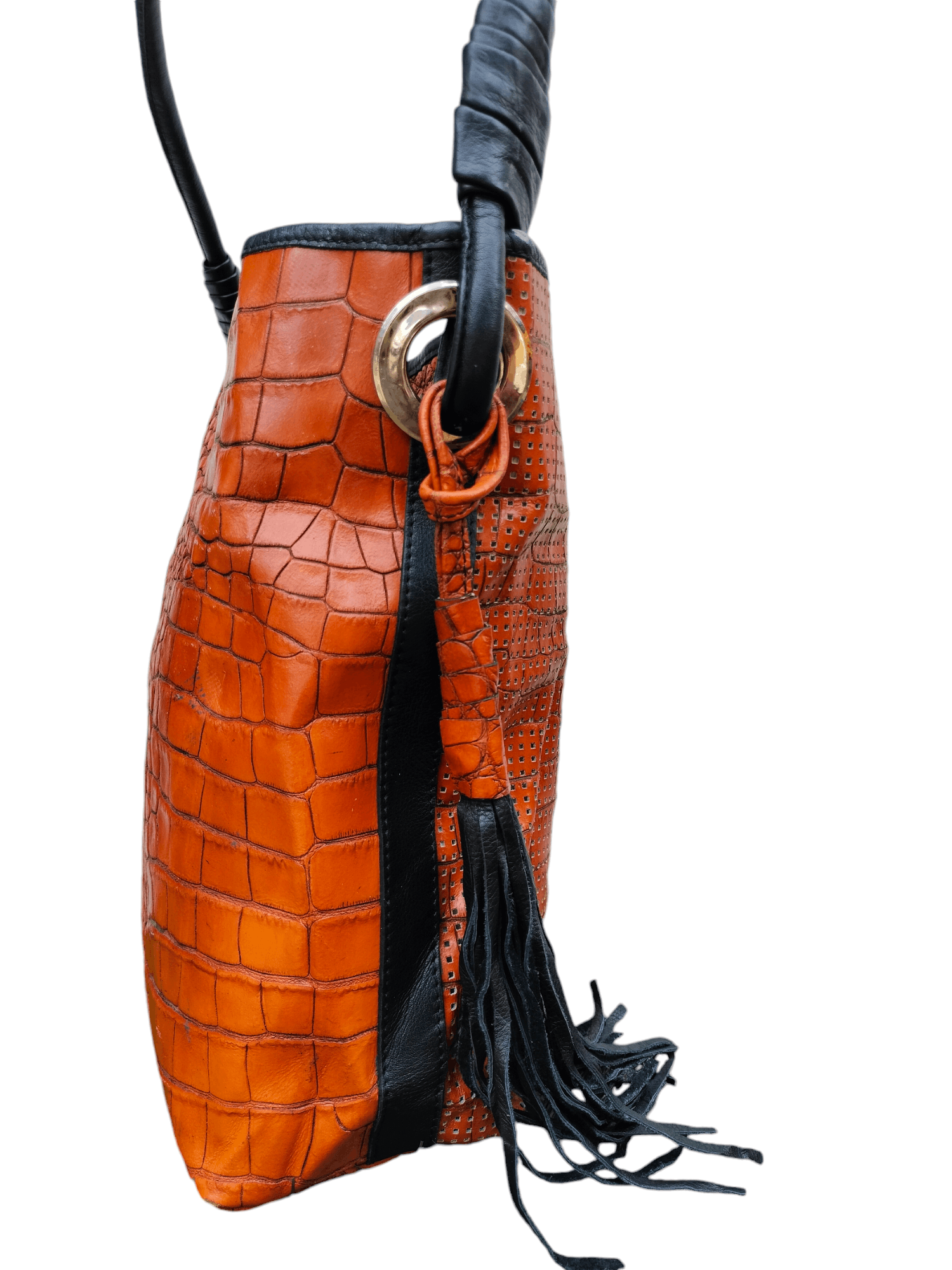 Japanese Brand authentic KITAMURA 2 MILANO alligator leather Size ONE SIZE - 4 Thumbnail