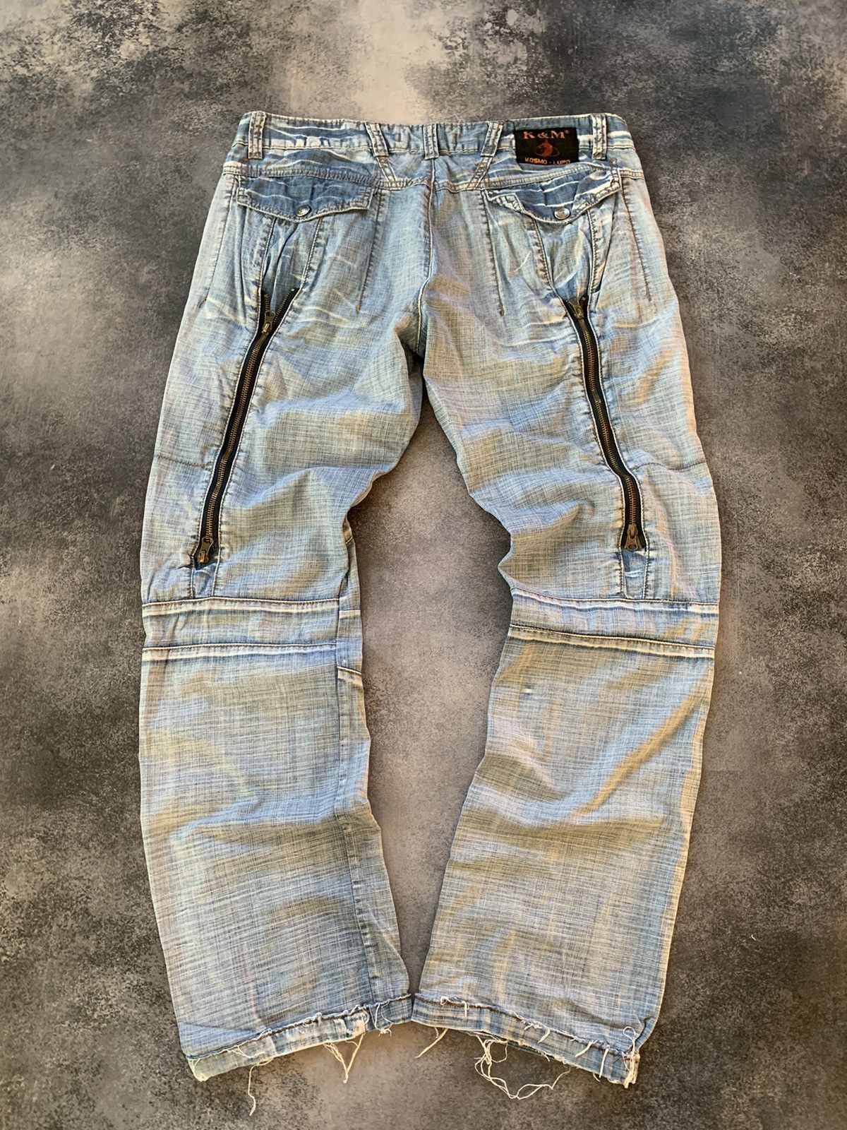Hysteric Glamour × Japanese Brand Vintage Rick Owens Junya Watanabe Style Washed Jeans Size US 34 / EU 50 - 2 Thumbnail