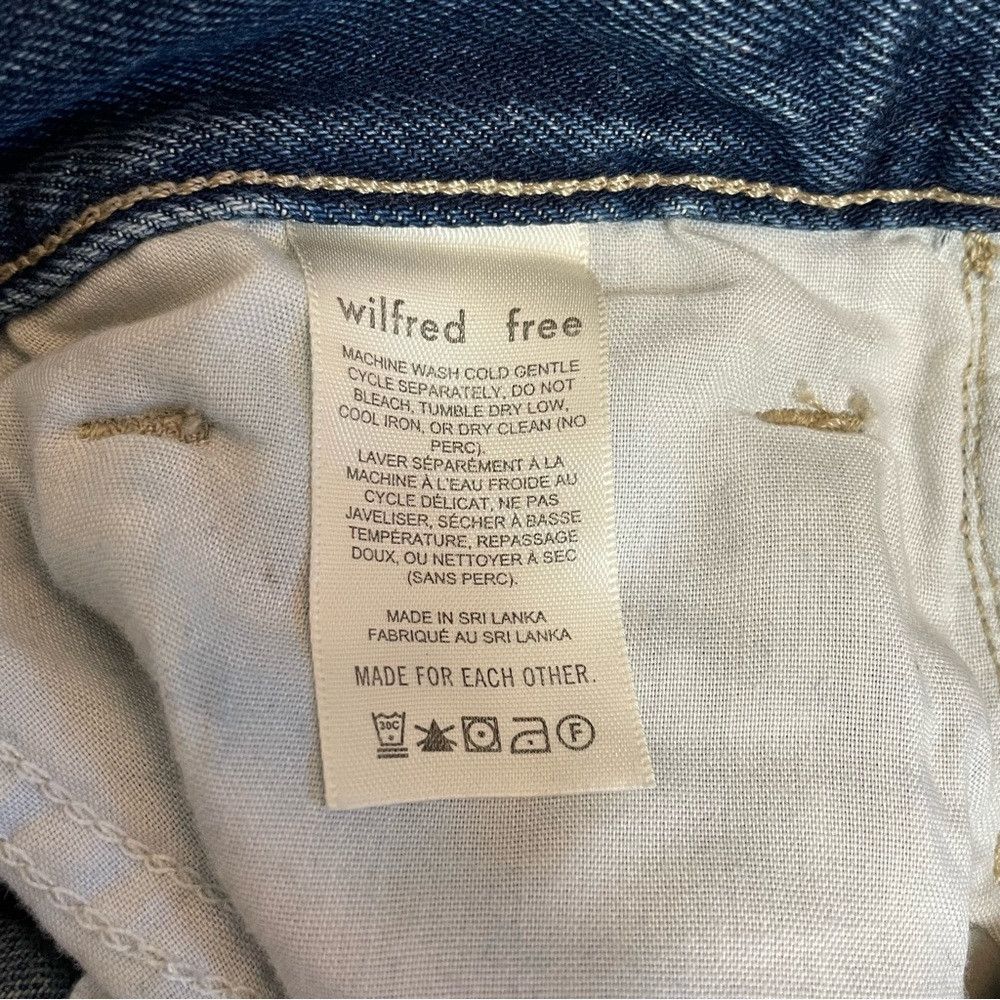 Other Wilfred Free Straight Leg Jeans Size 2 Size 26" / US 2 / IT 38 - 6 Thumbnail