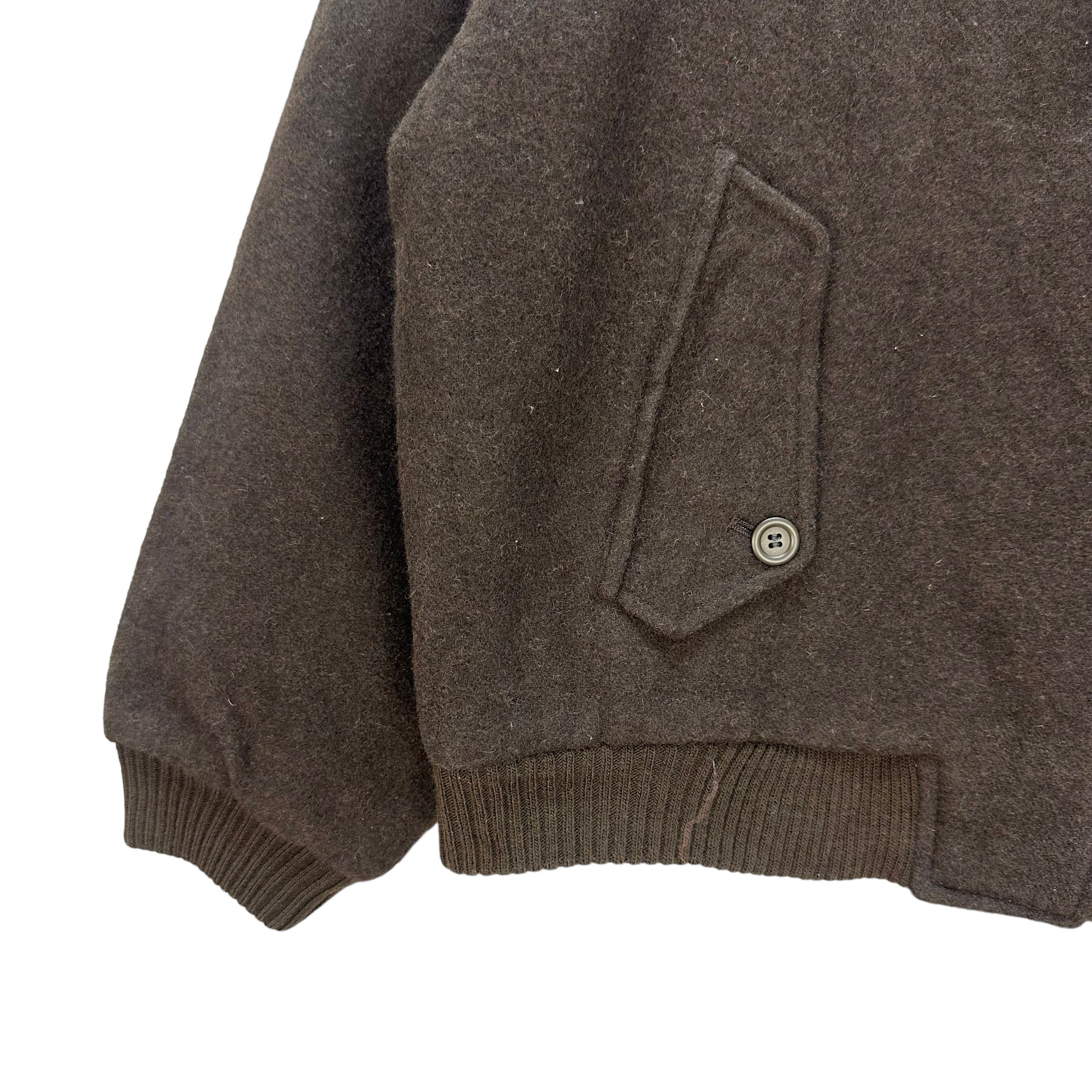 Vintage DANLEGS EMBROIDERY BIG LOGO WOOL BOMBER JACKET #8971-43 Size US S / EU 44-46 / 1 - 6 Thumbnail