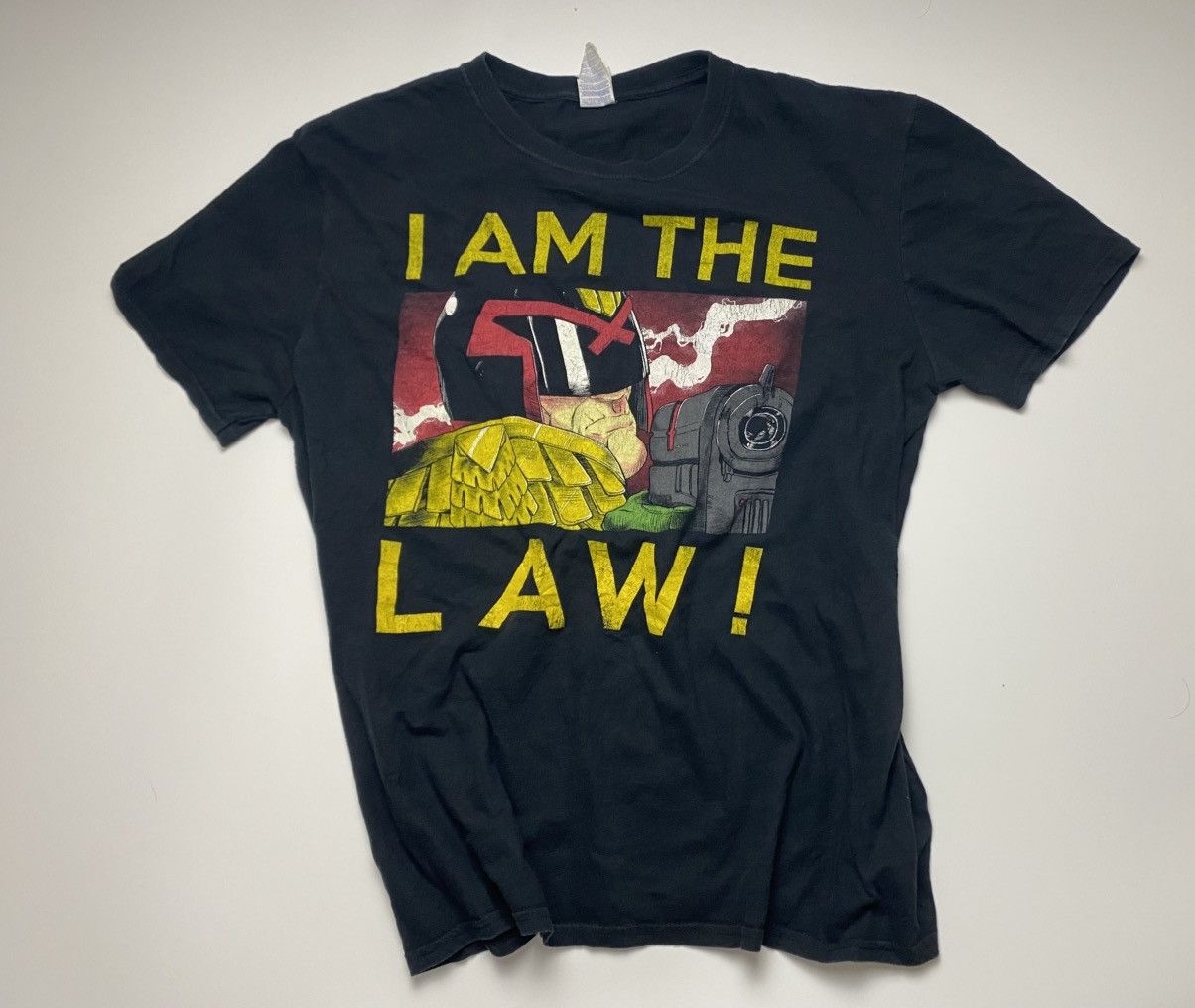 Vintage Judge Dredd (I AM THE LAW!) original tee Size US L / EU 52-54 / 3 - 2 Thumbnail