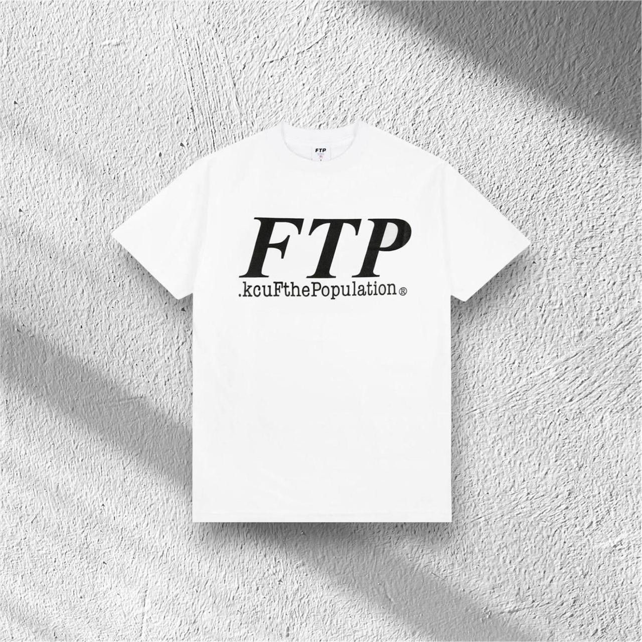 Fuck The Population Ftp OG Logo Tee Size US XL / EU 56 / 4 - 1 Preview
