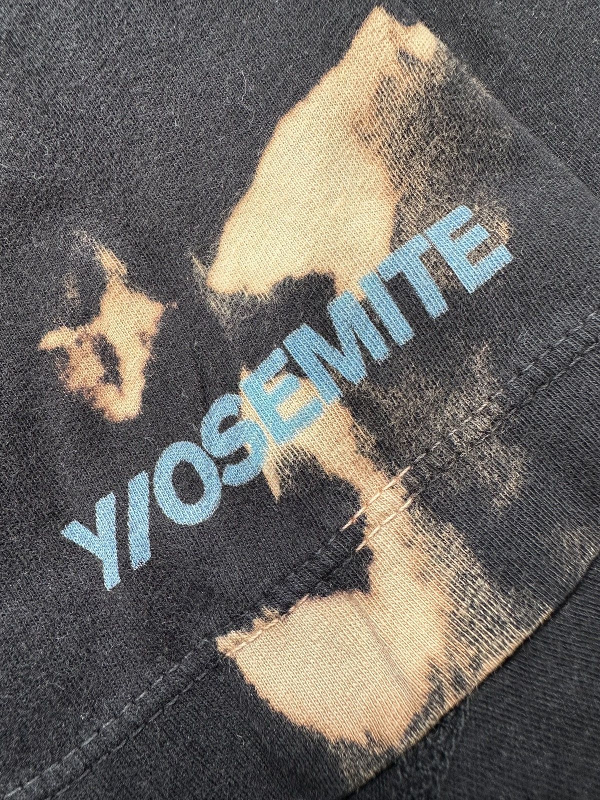 James Perse Y/OSEMITE by James Perse bleached tee Size US L / EU 52-54 / 3 - 18 Thumbnail