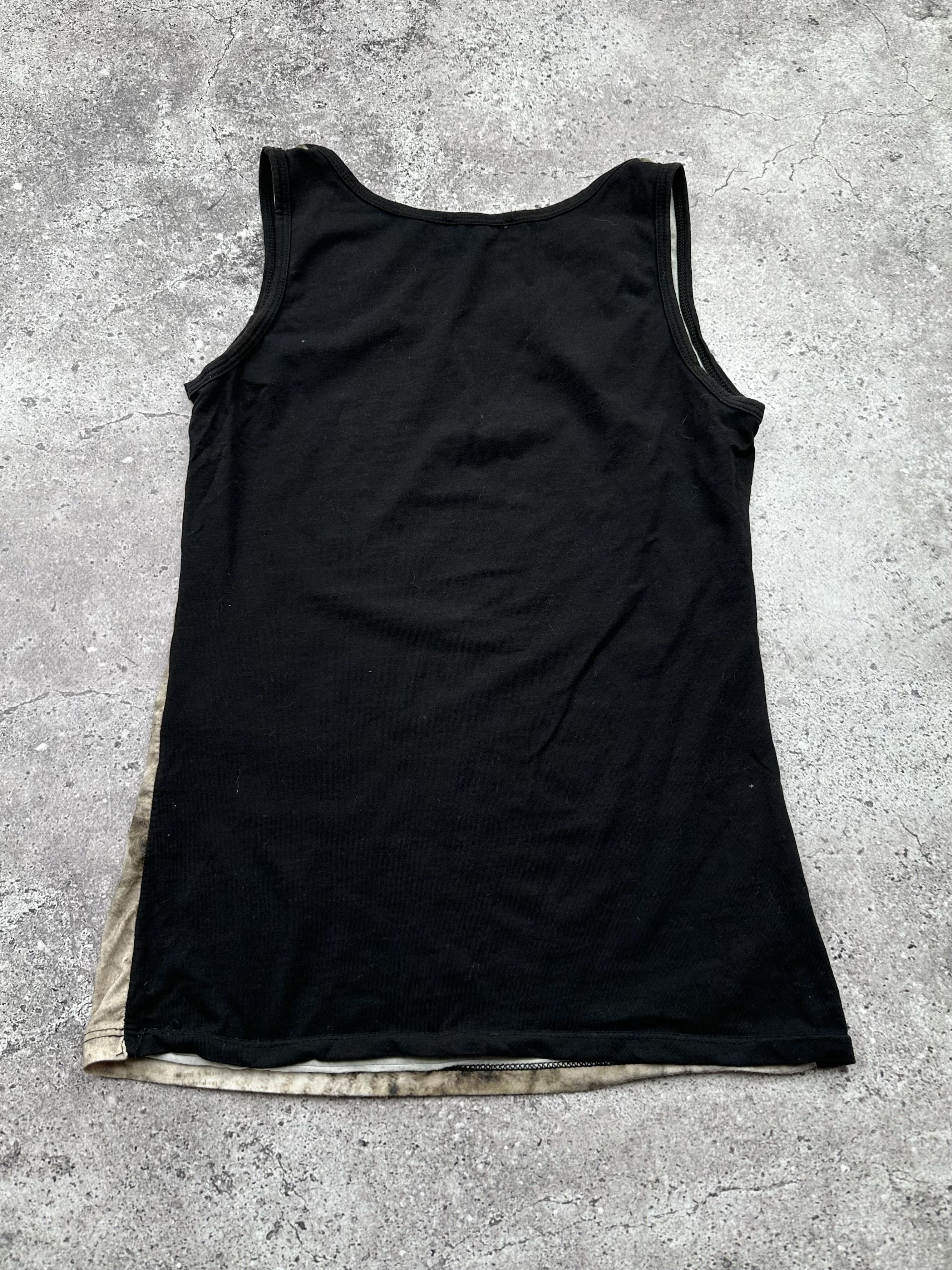 Japanese Brand Vintage Printed Tank Top C38(V179)(E8) Size S / US 4 / IT 40 - 2 Thumbnail