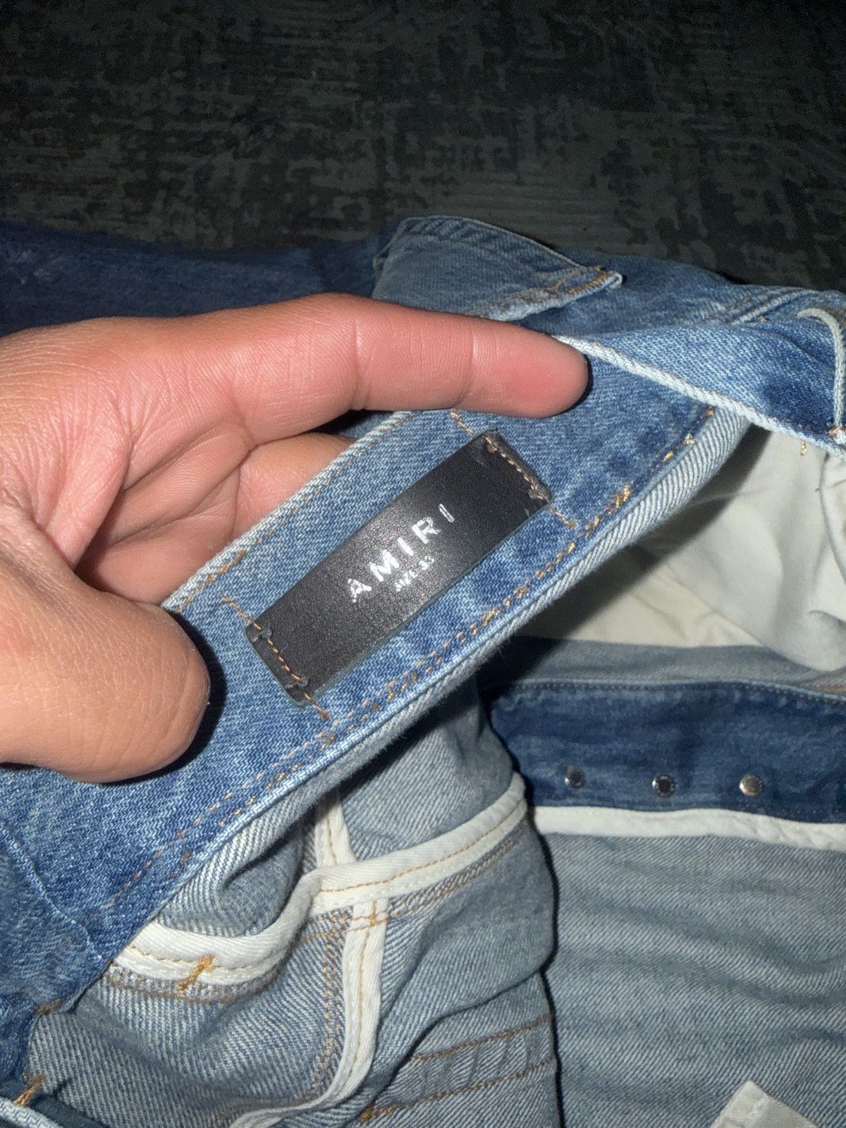Amiri Amiri jeans baggy Size US 33 - 10 Thumbnail