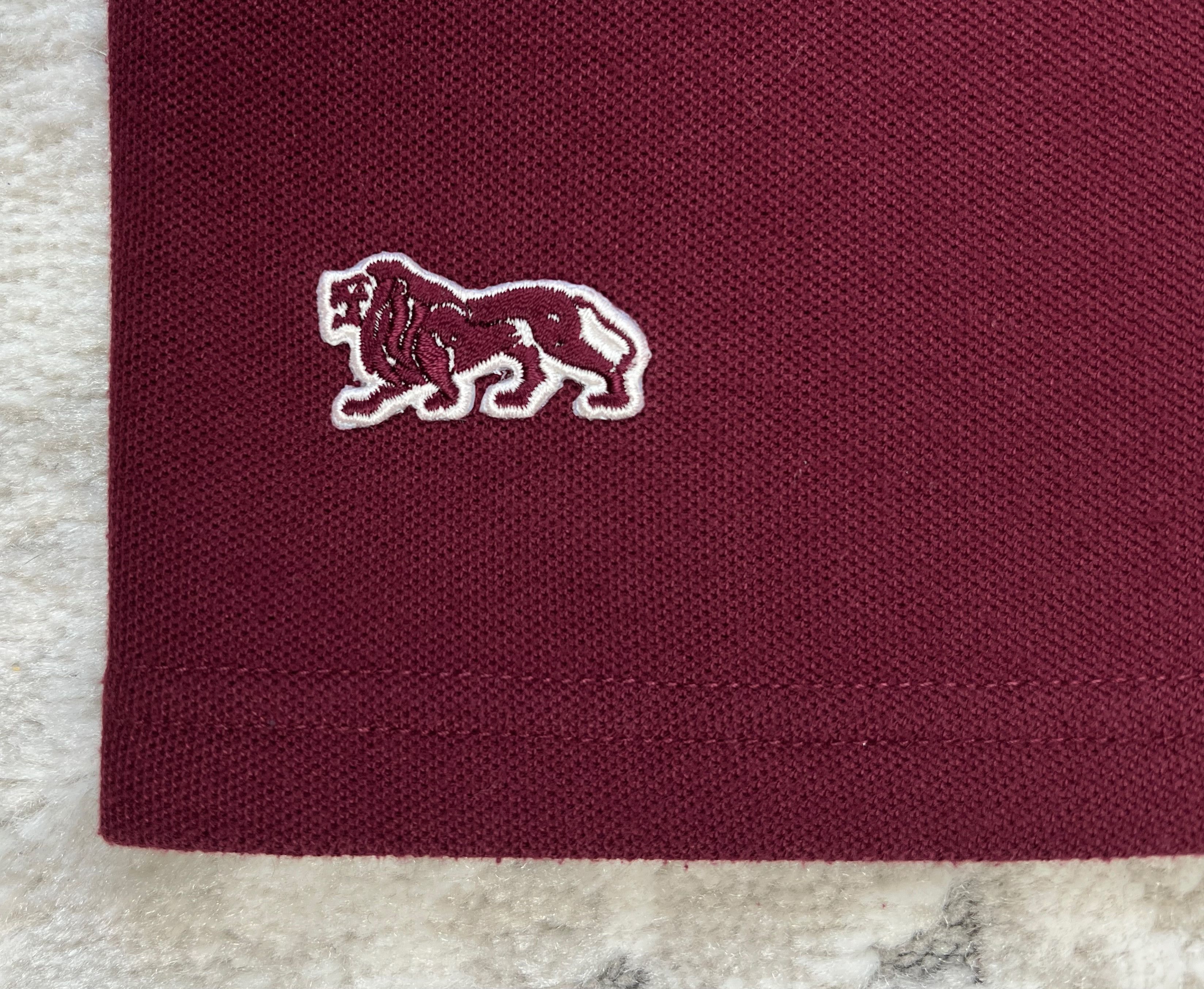 Lonsdale Lonsdale London Burgundy Polo Shirt Embroidered Logo Size US M / EU 48-50 / 2 - 8 Thumbnail