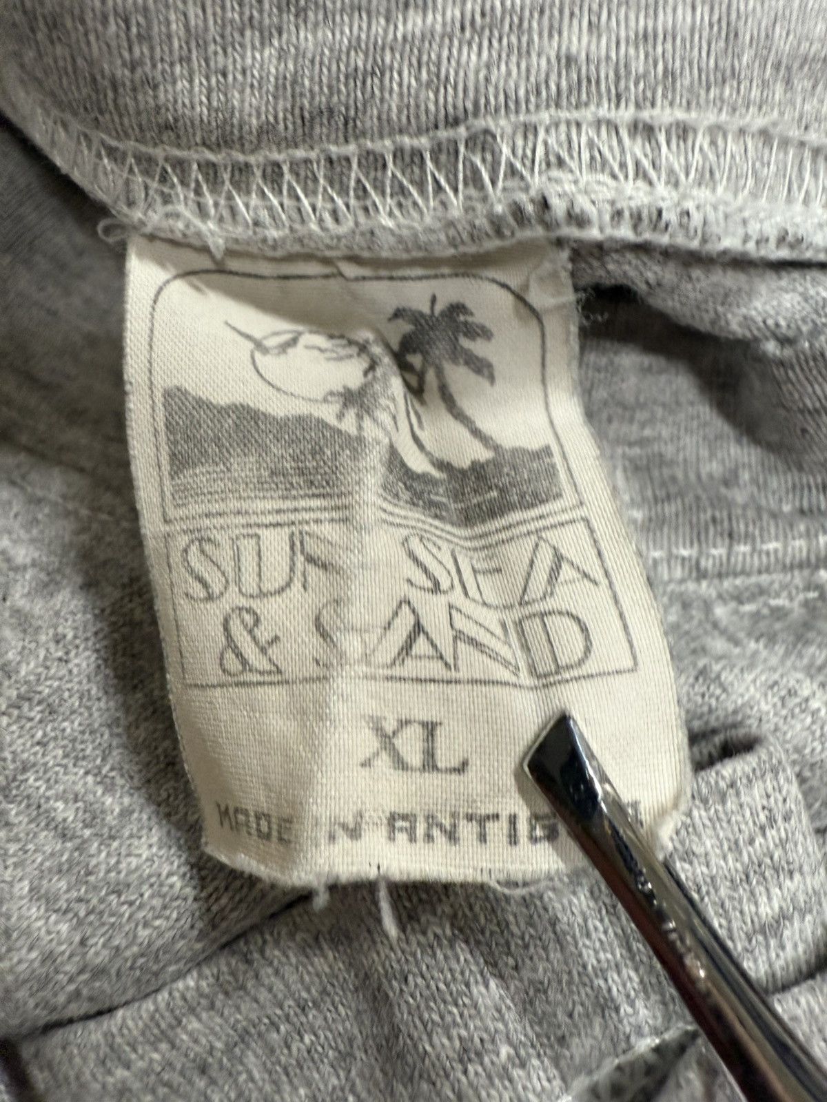 Vintage Vintage Worn + Distressed Antigua West Indies Sail Boat Tee Size US XL / EU 56 / 4 - 6 Thumbnail