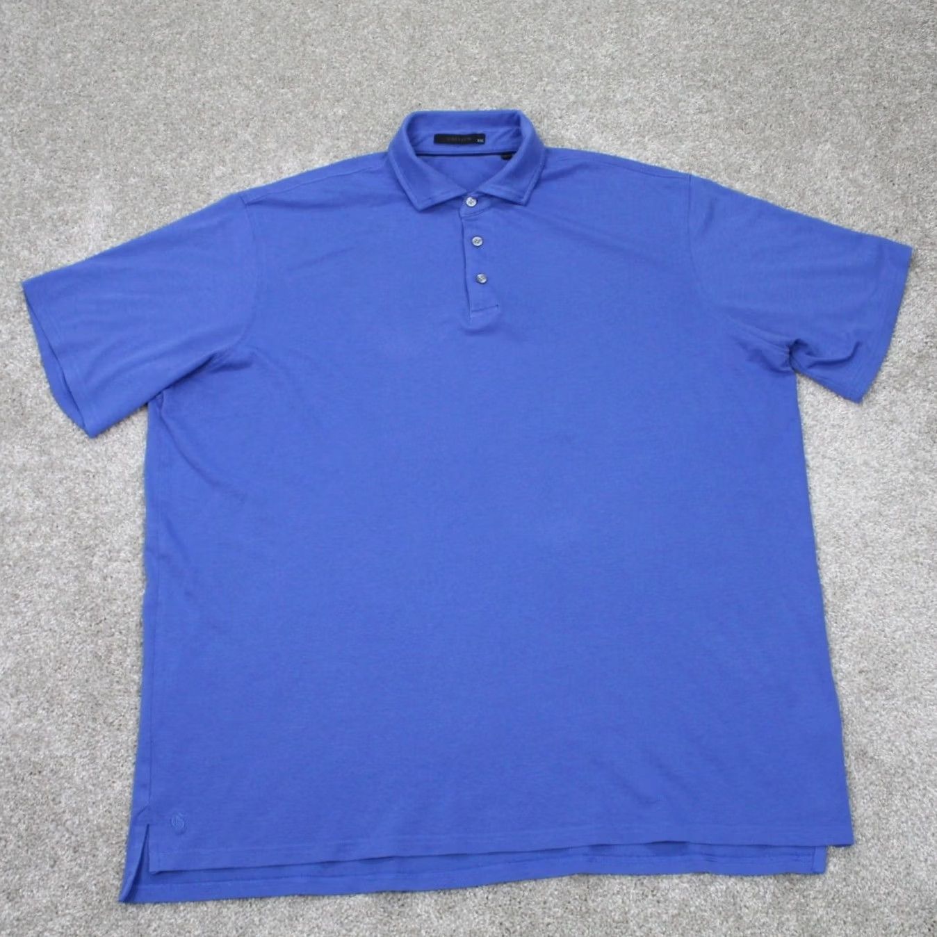 Vintage Greyson Polo Shirt Mens 2XL XXL Blue Polo Shirt Short Sleeve Regular blue Golf, Sports Classic, Stretch 2XL Mens Size US XXL / EU 58 / 5 - 2 Thumbnail