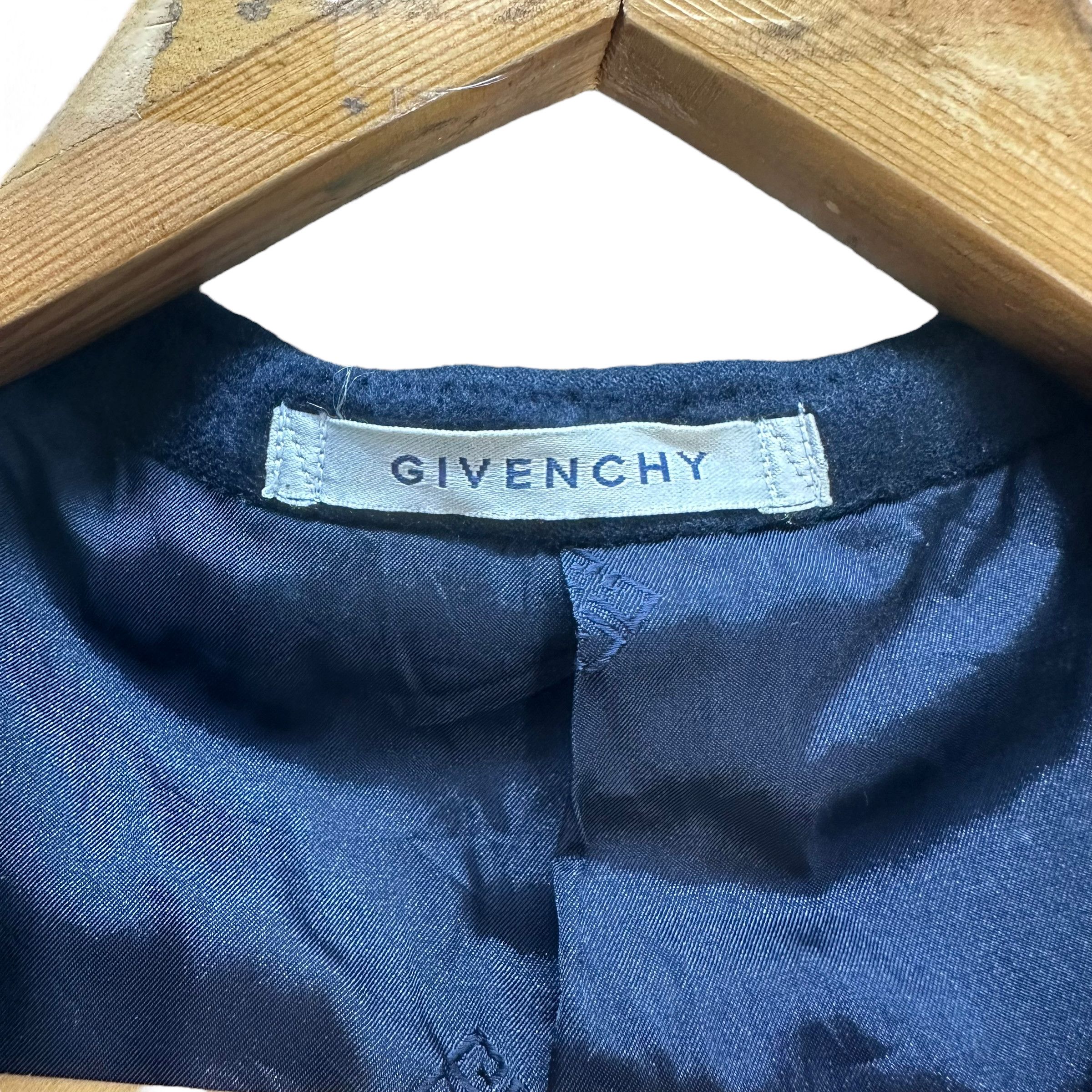 Givenchy GIVENCHY Double Breasted Wool Suit Jacket / Blazer #8532-013 Size 46R - 8 Thumbnail