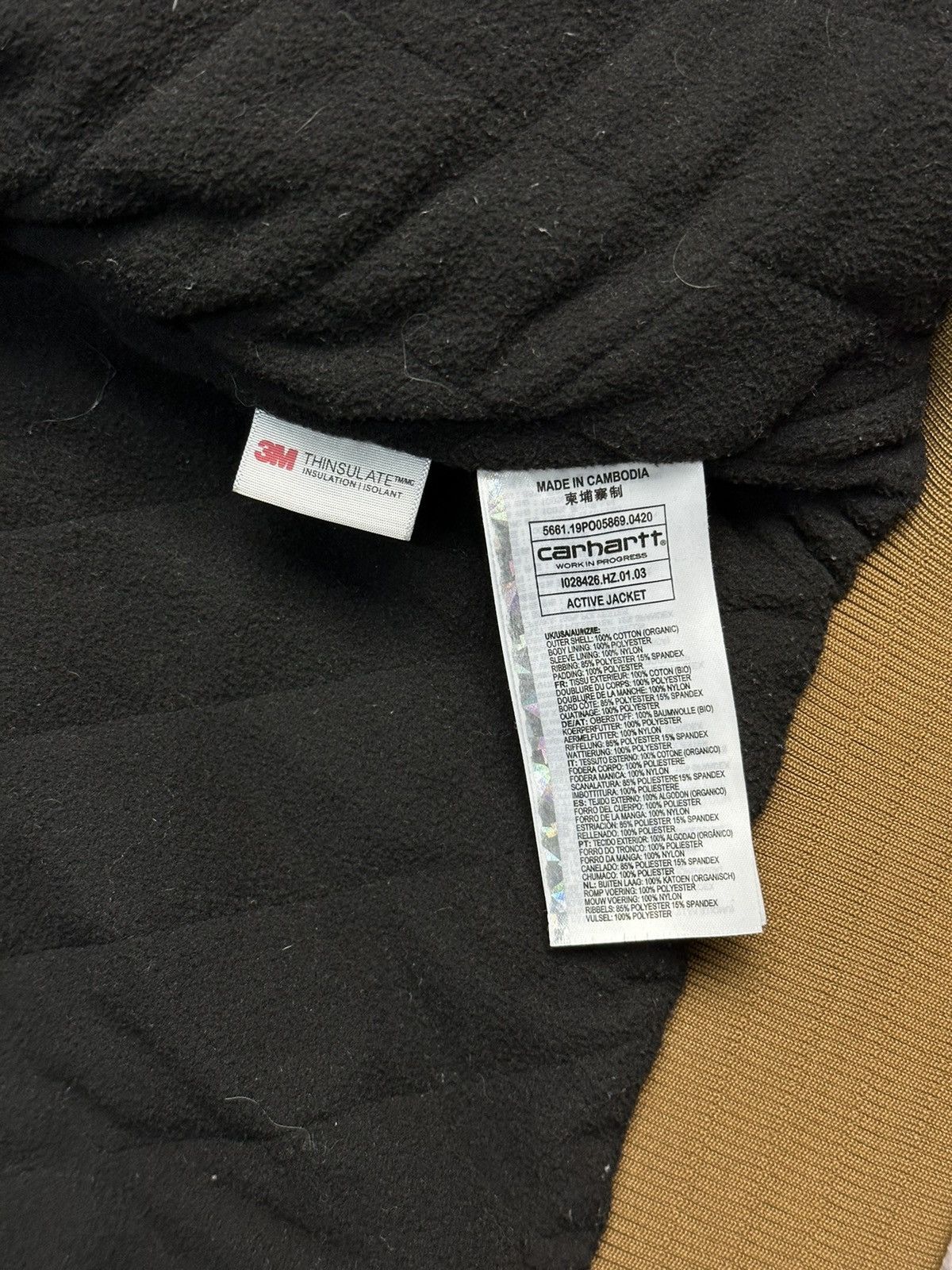 Carhartt Vintage Carhartt Active Brown Jacket 3M Insulated Kanye West Size US XL / EU 56 / 4 - 20 Thumbnail