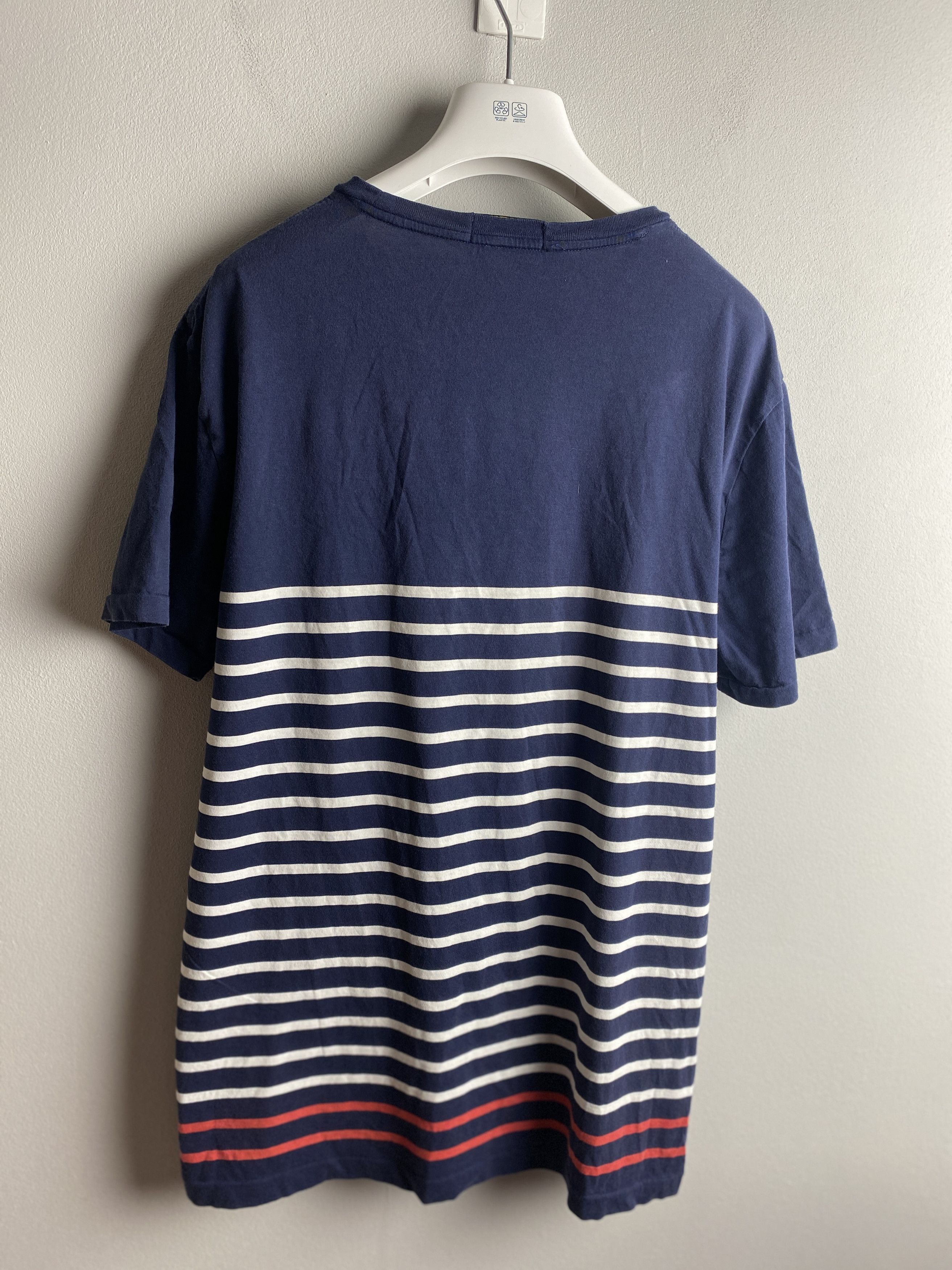 Polo Ralph Lauren Polo Ralph Lauren small pony pocket striped t-shirt tee Size US L / EU 52-54 / 3 - 5 Thumbnail