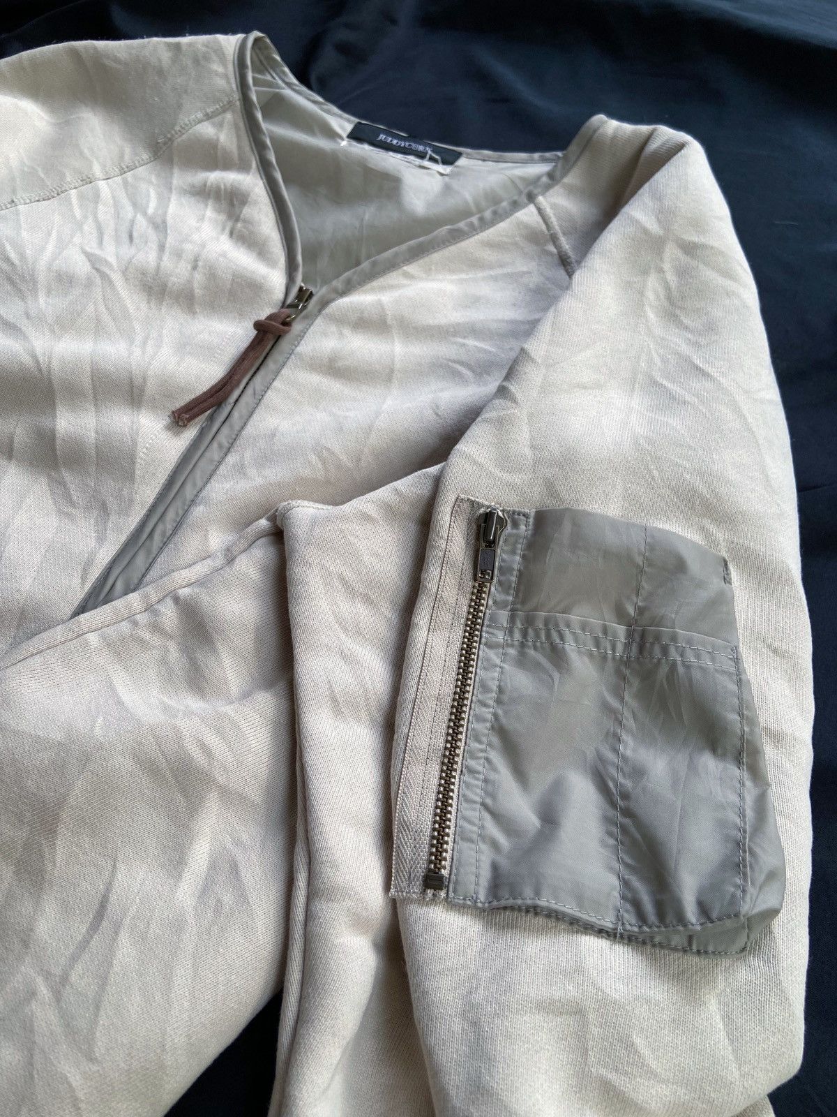 Japanese Brand JUDDY CORN JAPAN CASUAL LIGHT ZIP JACKET Size US XL / EU 56 / 4 - 6 Thumbnail