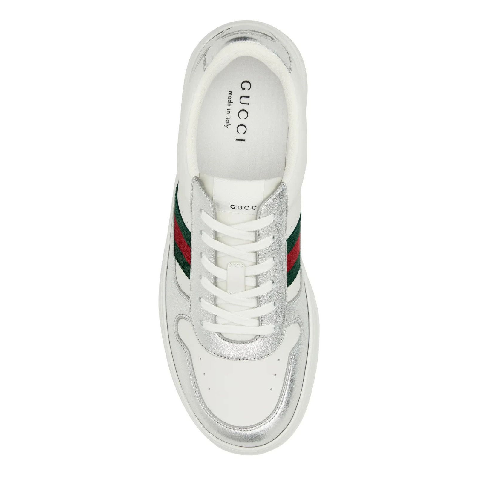 Gucci GUCCI Two-Tone Leather Sneakers New & Authentic (Men's size: Size US 10 / EU 43 - 4 Thumbnail