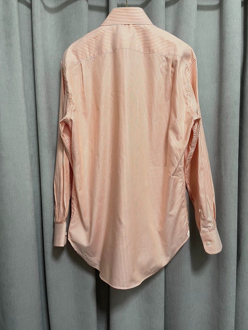 Loro Piana LORO PIANA Pure cotton striped business shirt Size XS / US 0-2 / IT 36-38 - 2 Thumbnail