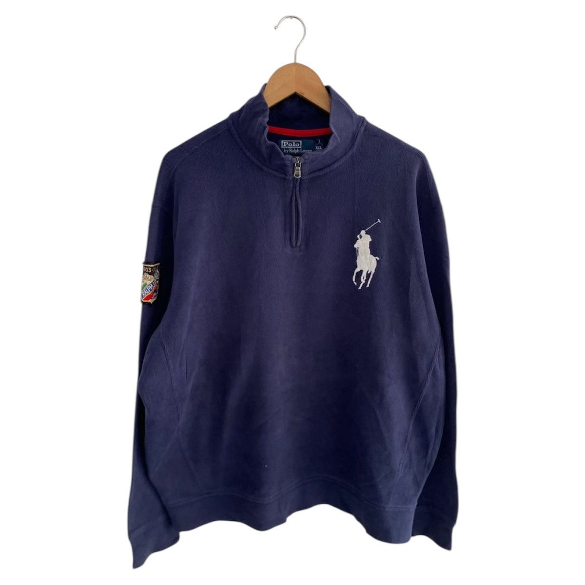 Polo Ralph Lauren × Vintage 2000s Polo Ralph Lauren Ski Half Zip Jacket Size US XXL / EU 58 / 5 - 1 Thumbnail