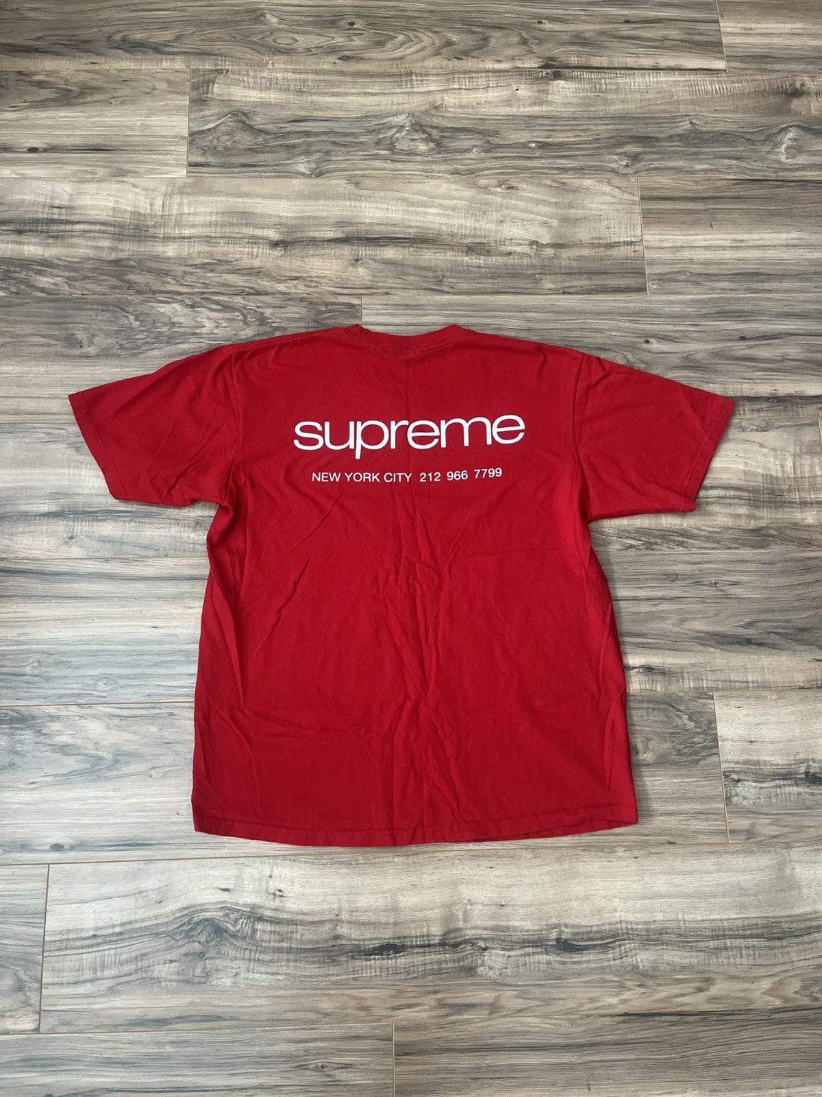 Supreme Supreme NYC Tee Size US L / EU 52-54 / 3 - 1 Thumbnail