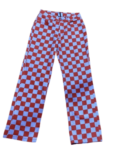 The Ragged Priest The Ragged Priest Checkered Jeans Size 28 Size 28" / US 6 / IT 42 - 1 Thumbnail