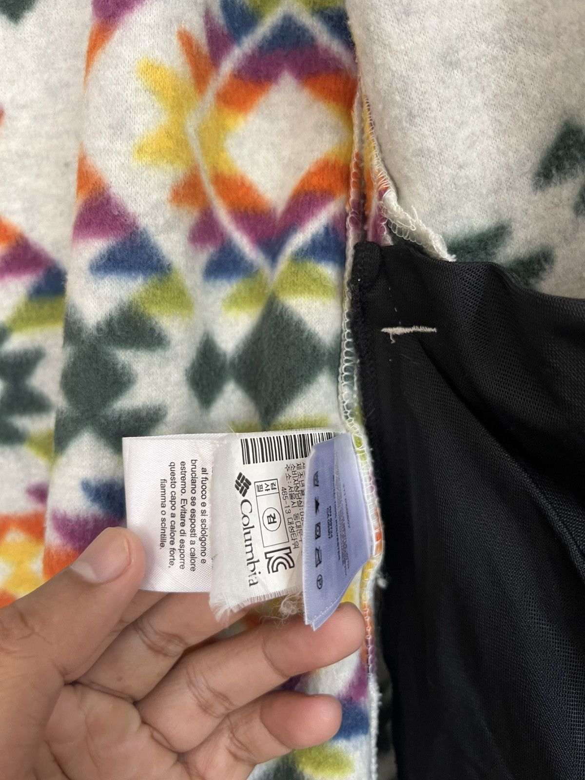 Columbia 💥 Columbia Navajo Aztec Tribal Motive Fullprinted Fleece Size US M / EU 48-50 / 2 - 17 Thumbnail