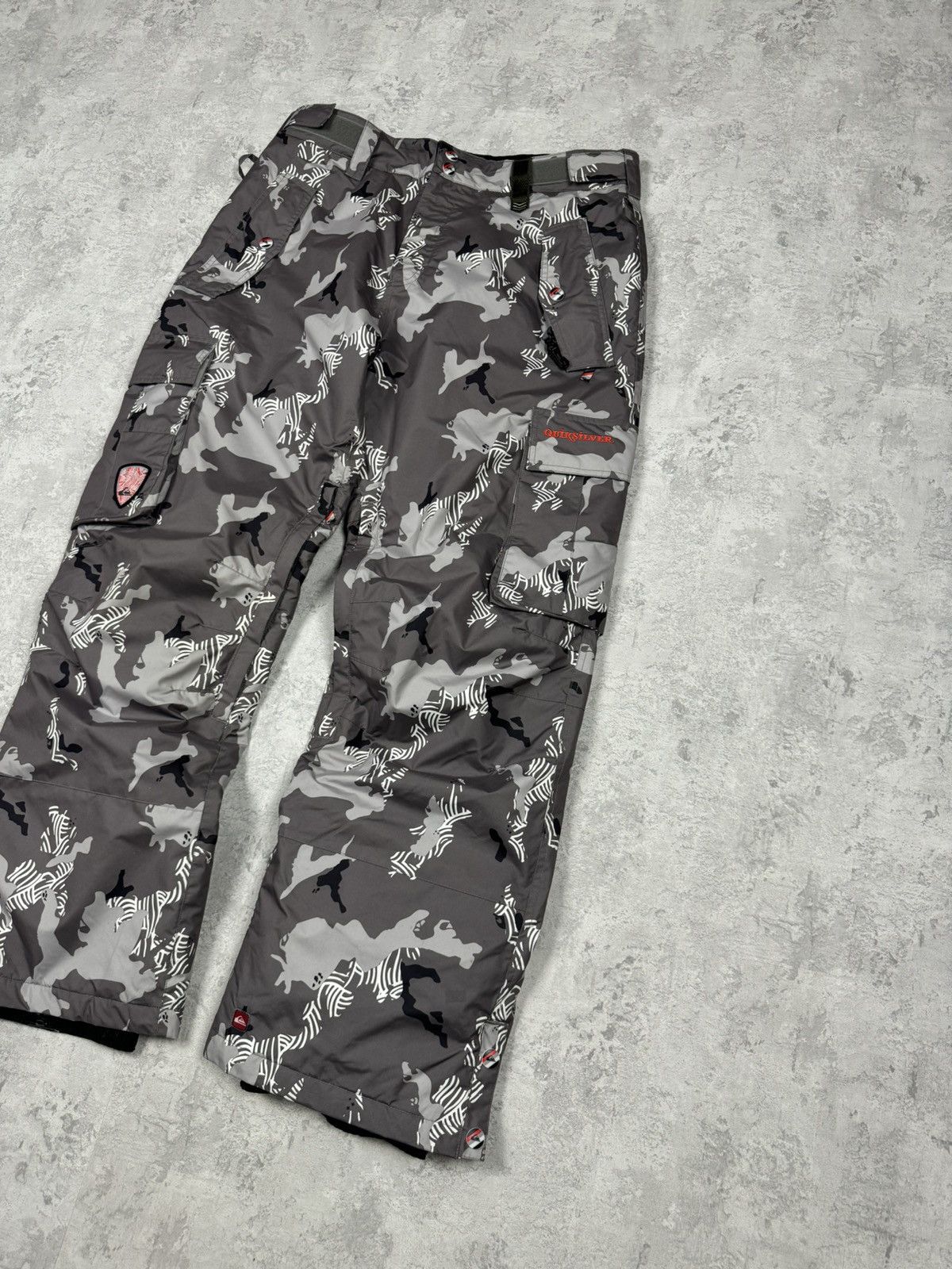 Quicksilver Quiksilver Utility Sherpa Printed Camo Ski Pants Size XL Size US 36 / EU 52 - 3 Thumbnail