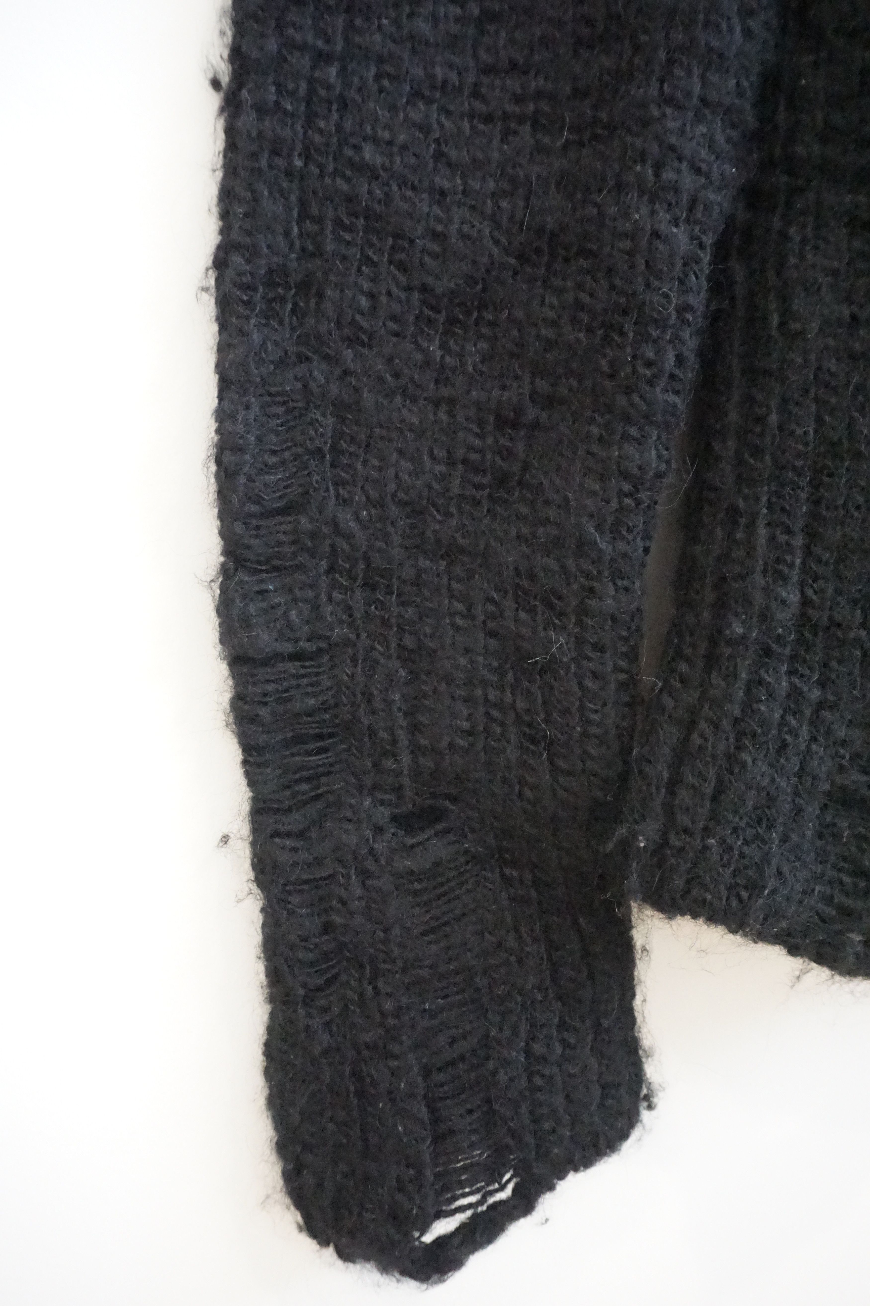 Song For The Mute FW17 Distressed Knit Size US S / EU 44-46 / 1 - 8 Thumbnail