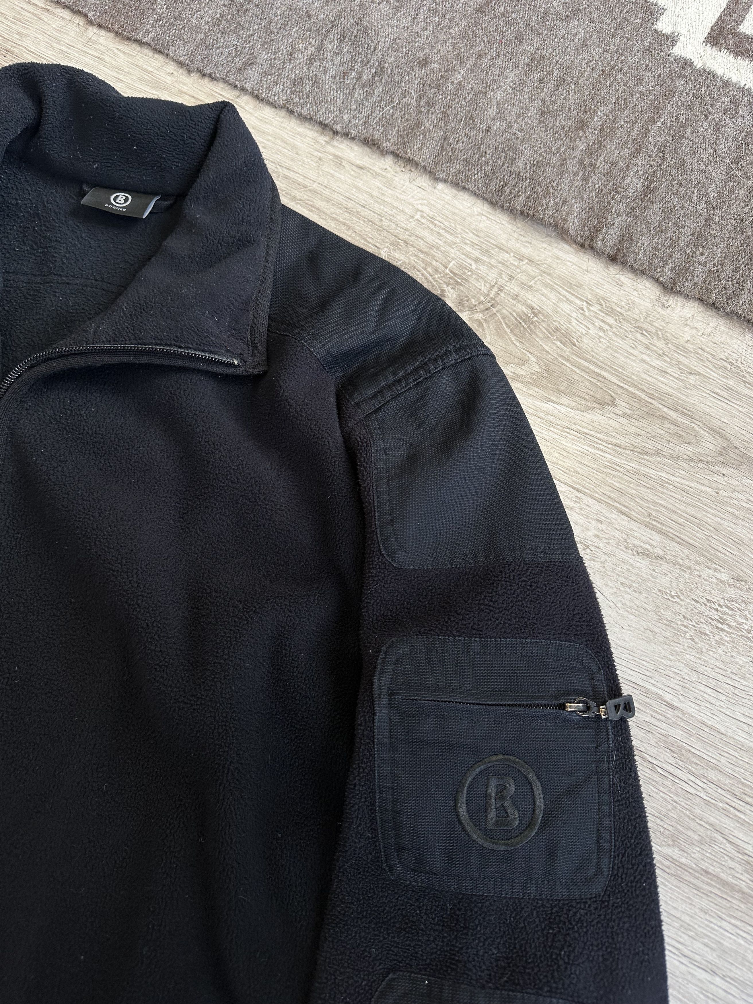Bogner Bogner Fleece Logo Full Zip Jacket 6472AC Size US L / EU 52-54 / 3 - 2 Thumbnail