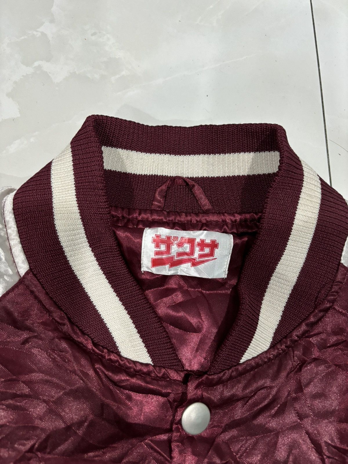 Japanese Brand Varsity Jacket Embroidery L Size US L / EU 52-54 / 3 - 3 Thumbnail