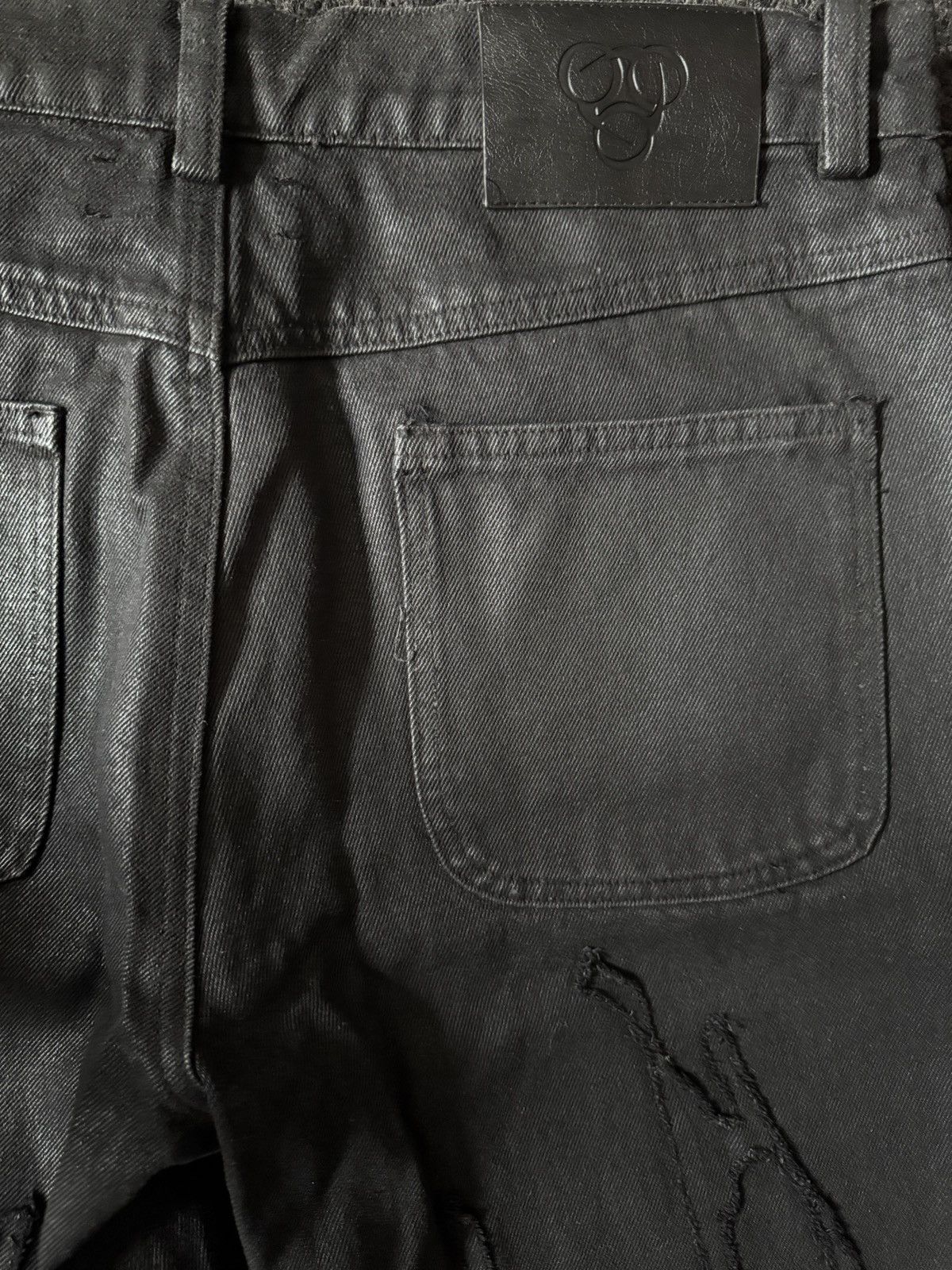 Other Quiroz Vein® Denim Wax Pants Size US 32 / EU 48 - 4 Thumbnail