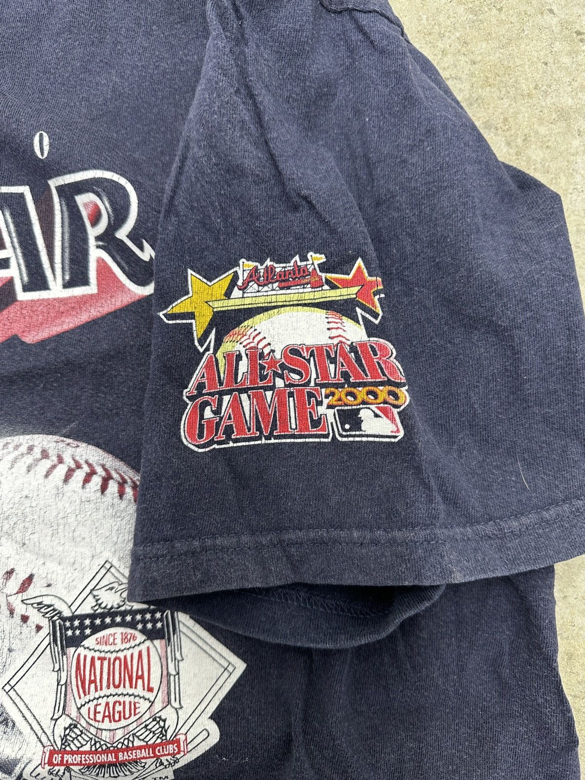 MLB VTG 2000 Atlanta MLB Allstar Game Roster Tee Size US XL / EU 56 / 4 - 4 Thumbnail