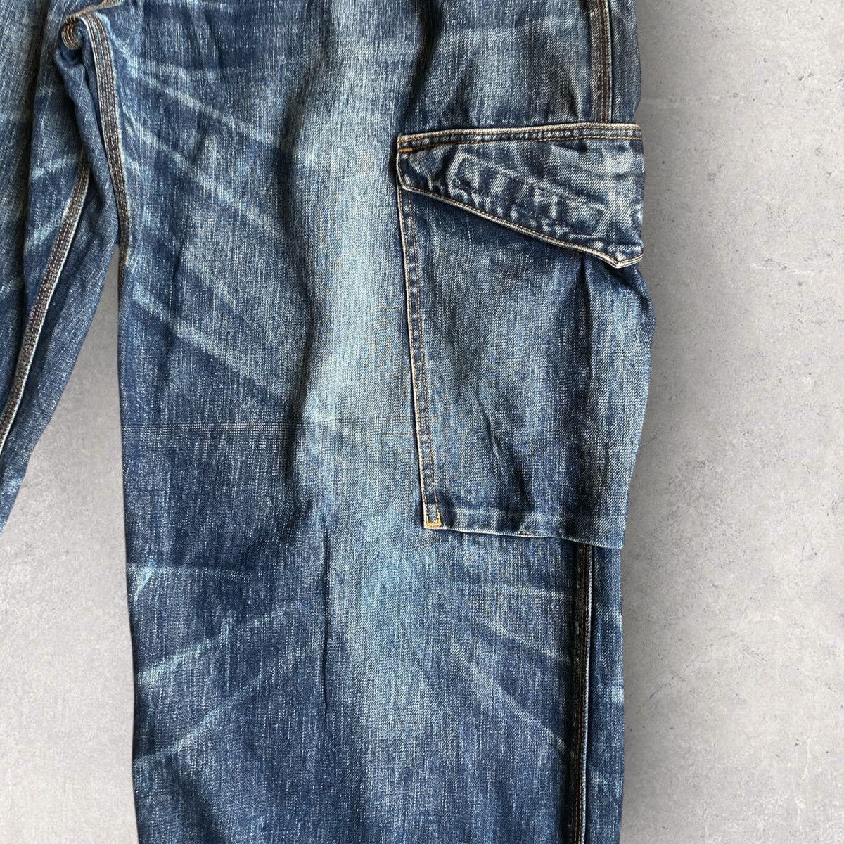 Yohji Yamamoto Vintage Y’s At Work Magic Wash Overall Denim Size US 34 / EU 50 - 7 Thumbnail