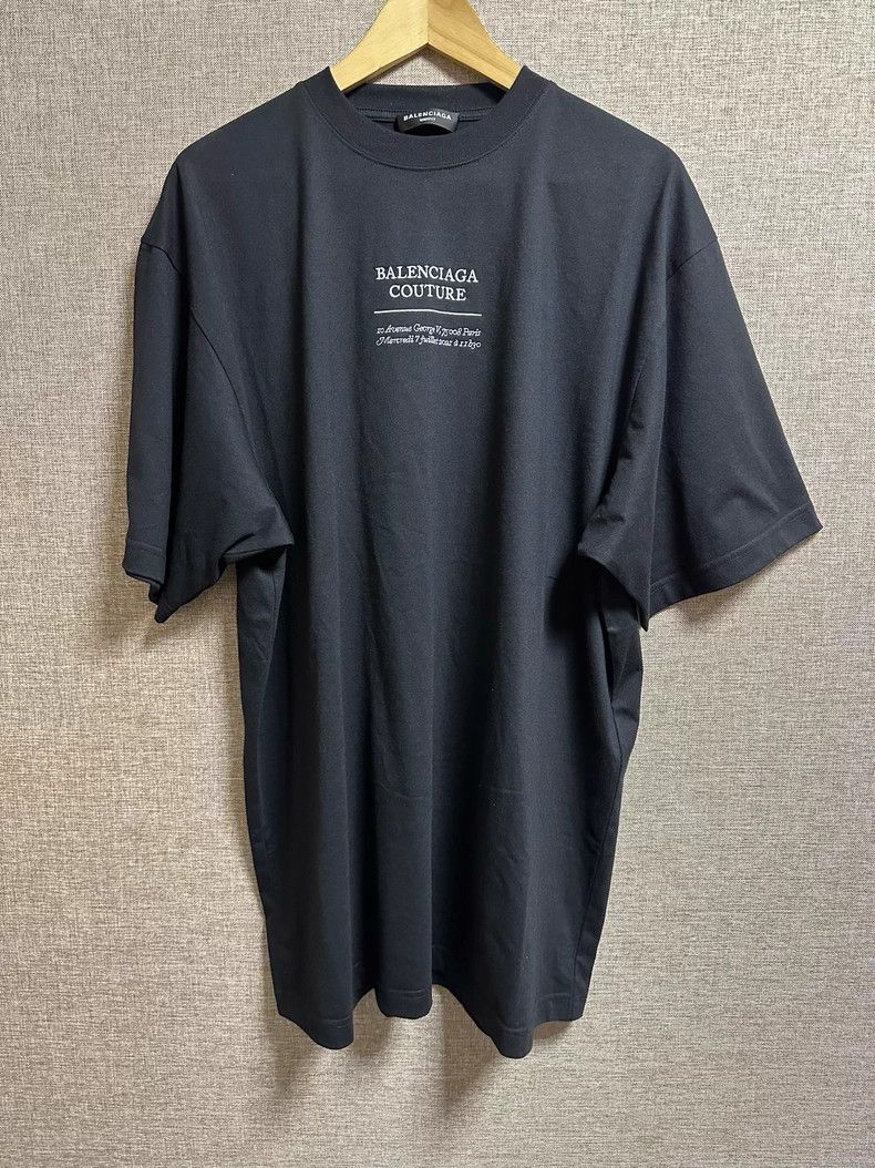 Balenciaga Balenciaga Embroidered Logo Short Sleeve T-Shirt Size US XXS / EU 40 - 4 Thumbnail