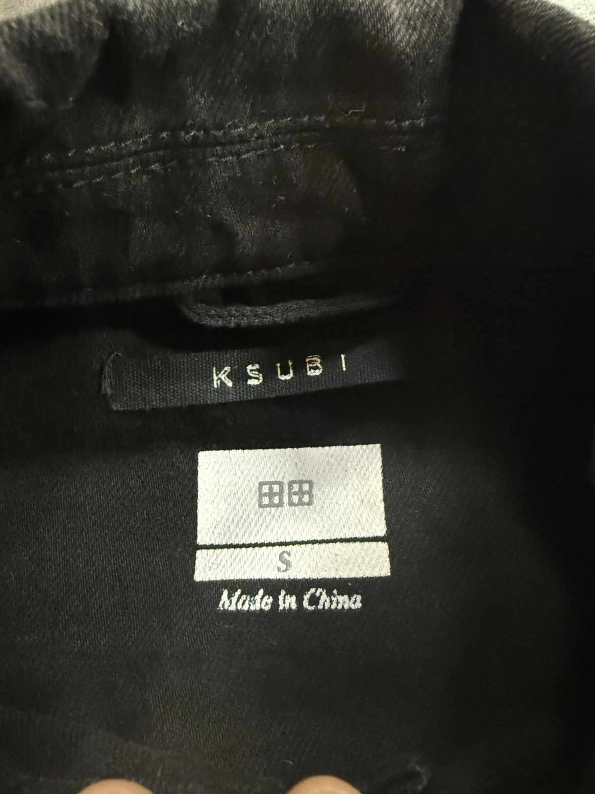 Ksubi Ksubi Black Denim Jean Jacket Size US S / EU 44-46 / 1 - 4 Thumbnail