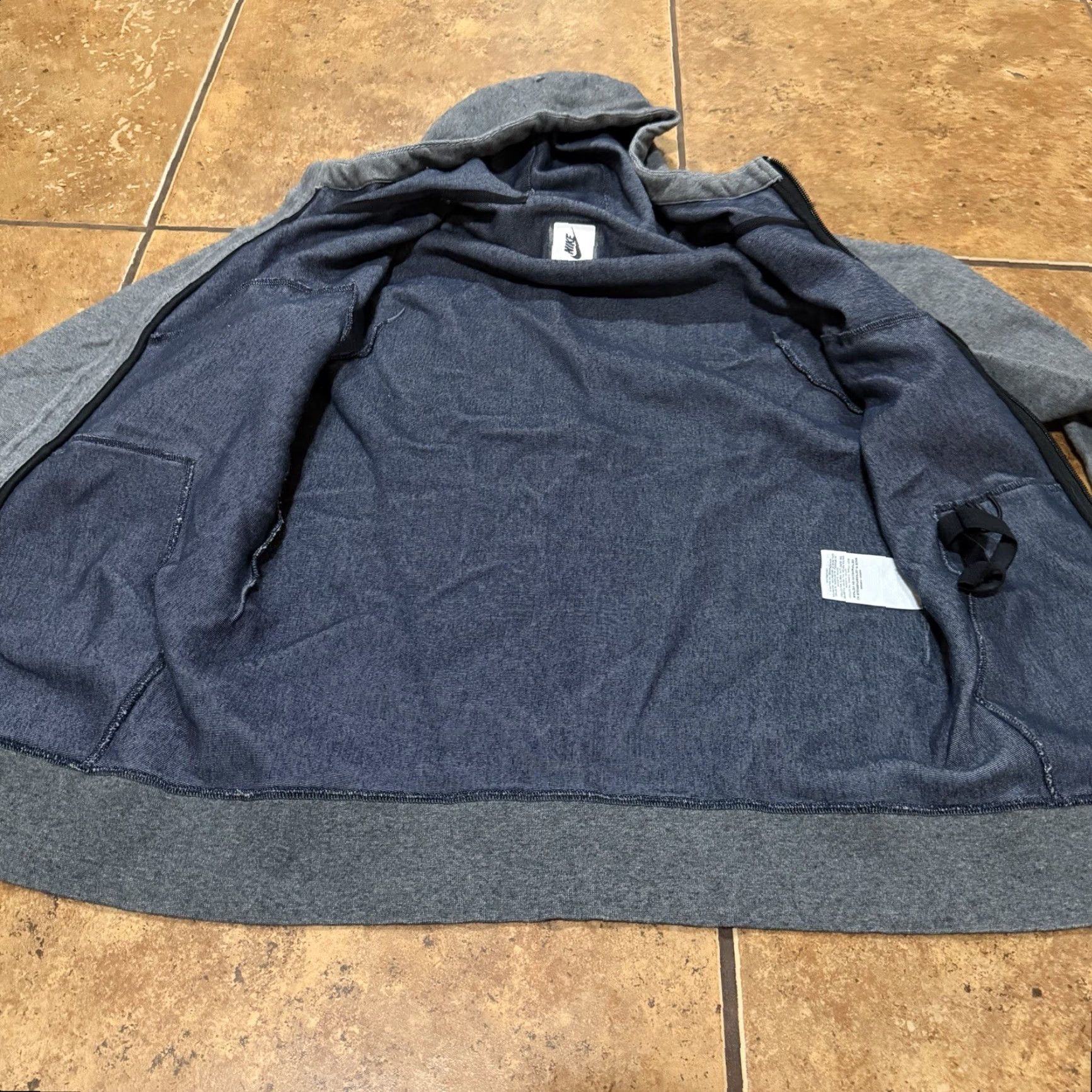 Nike Nike Women's Sportswear Tech Fleece Windrunner Full-Zip Hoodie M Gray Size M / US 6-8 / IT 42-44 - 4 Thumbnail