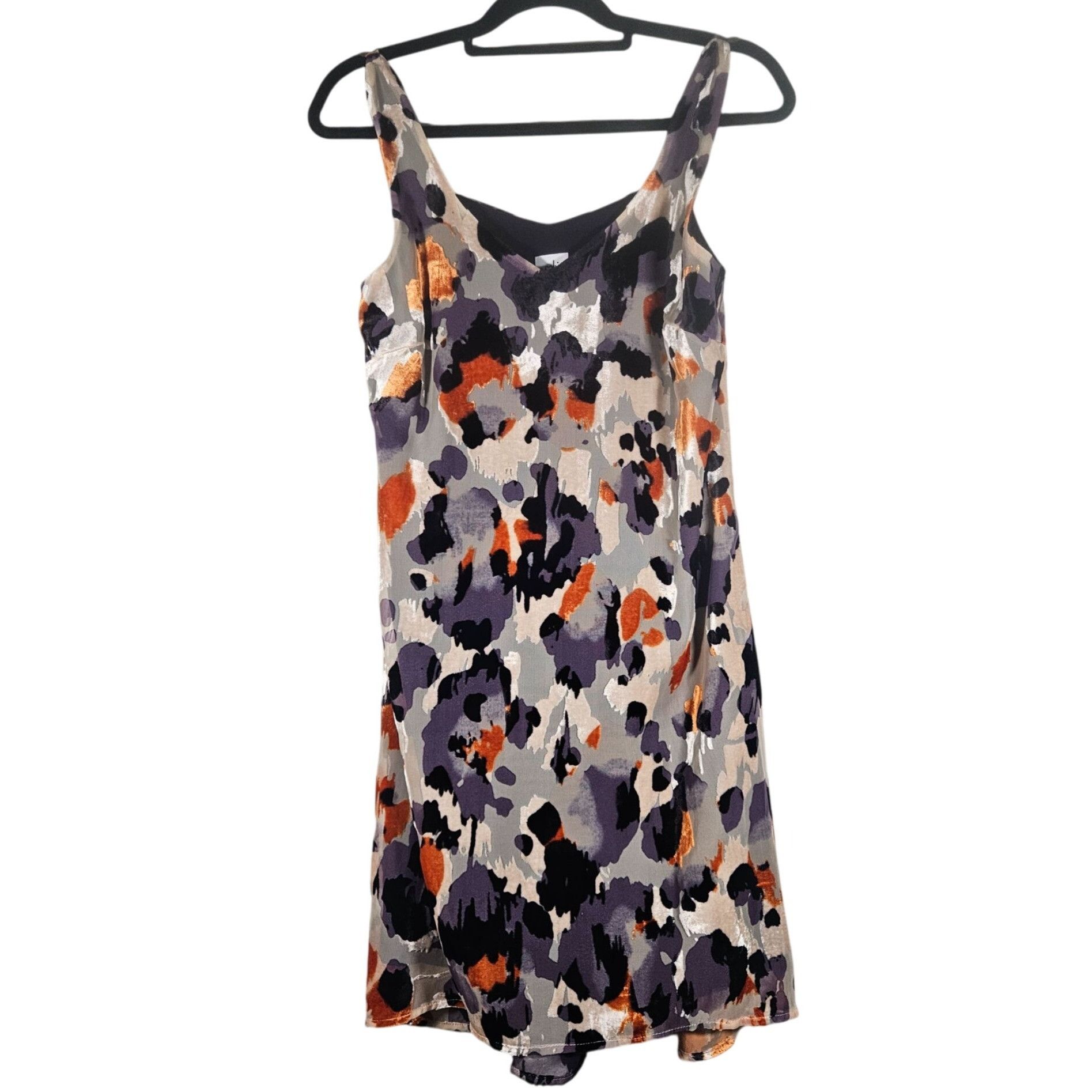 Other Cabi Women’s Mini Slip Dress Abstract Print S Artcore Espres Size XS / US 0-2 / IT 36-38 - 2 Thumbnail