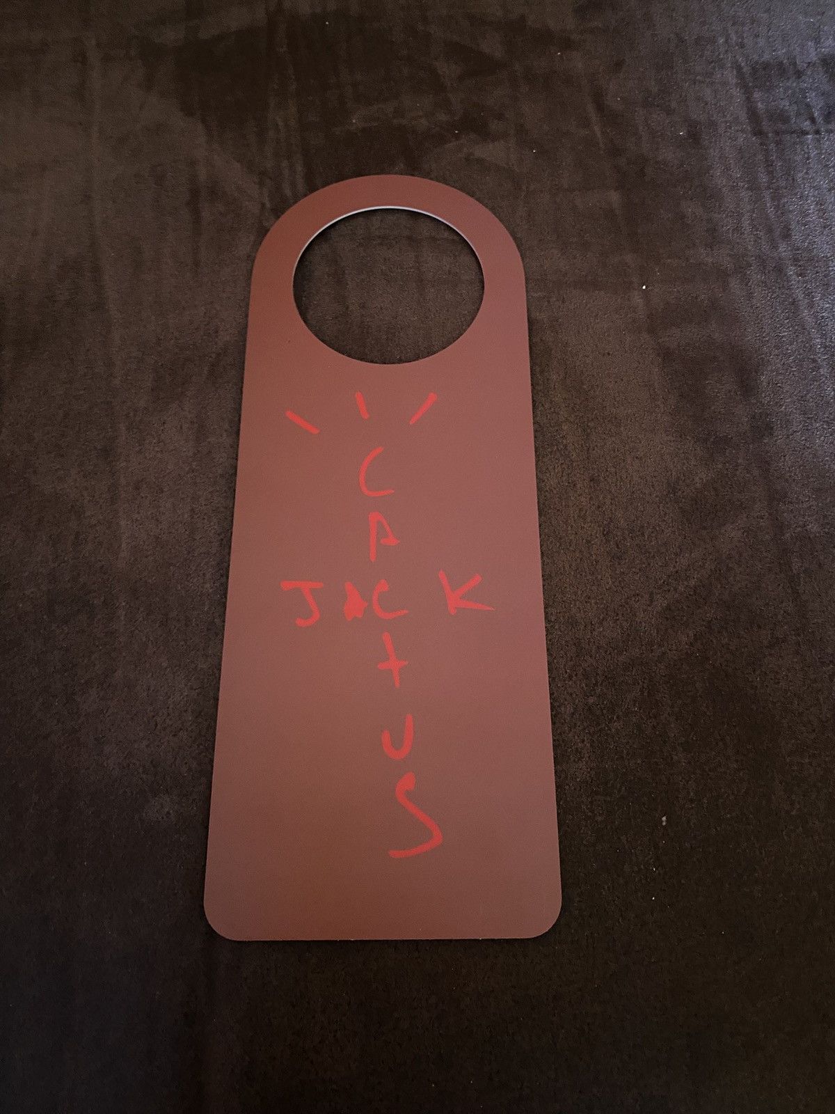 Playstation × Travis Scott Cactus Jack & Playstation ‘DO NOT DISTURB’ Door Hanger Size ONE SIZE - 2 Thumbnail
