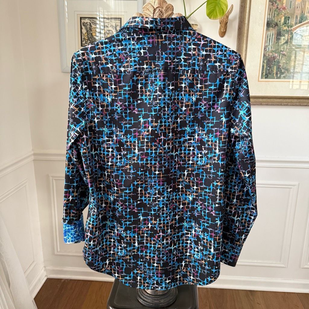 Robert Graham Robert Graham Arkenstone Sports Button Up Shirt Water Friend Size US S / EU 44-46 / 1 - 10 Thumbnail