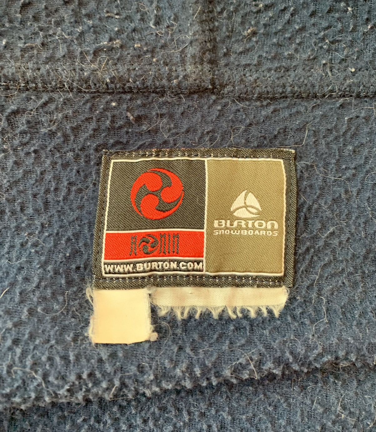 Burton × Vintage Vintage Burton x Ronin Fleece Hoodie 2000s Y2K 90s Snowboard Size US M / EU 48-50 / 2 - 5 Thumbnail
