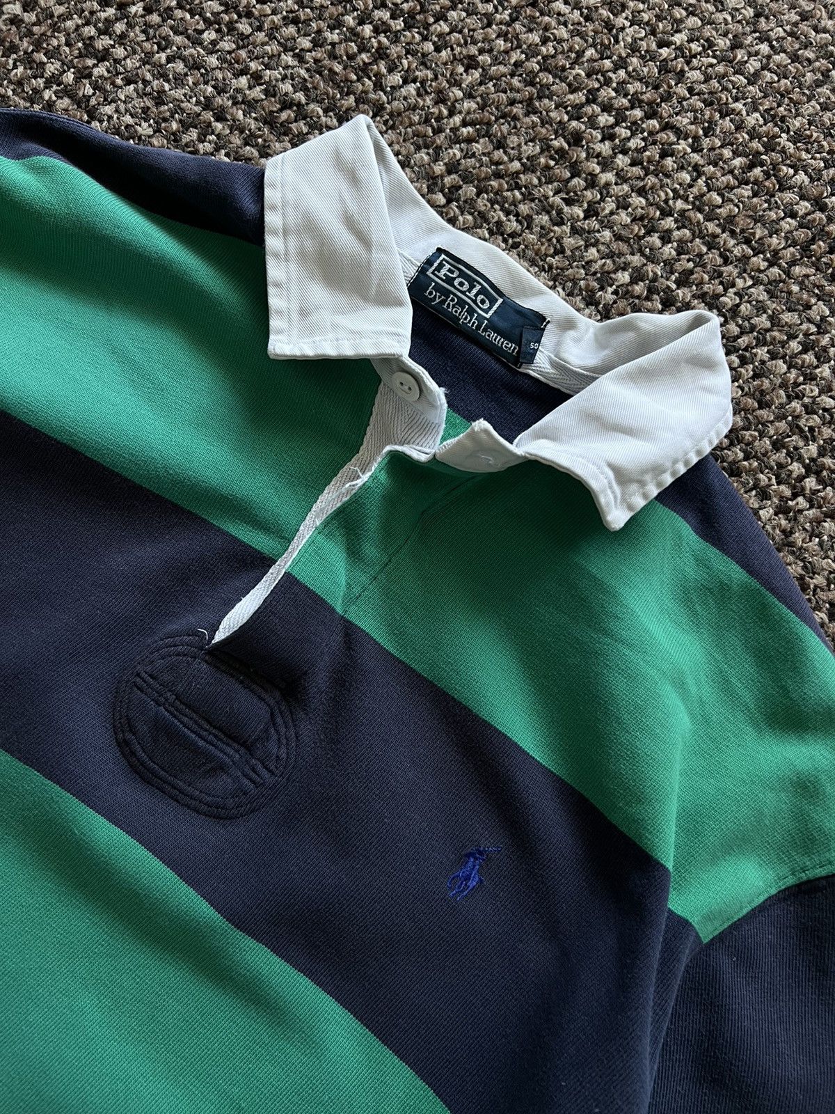 Polo Ralph Lauren Polo Ralph Lauren Vintage Regby Sweatshirt Hype Size US M / EU 48-50 / 2 - 9 Thumbnail