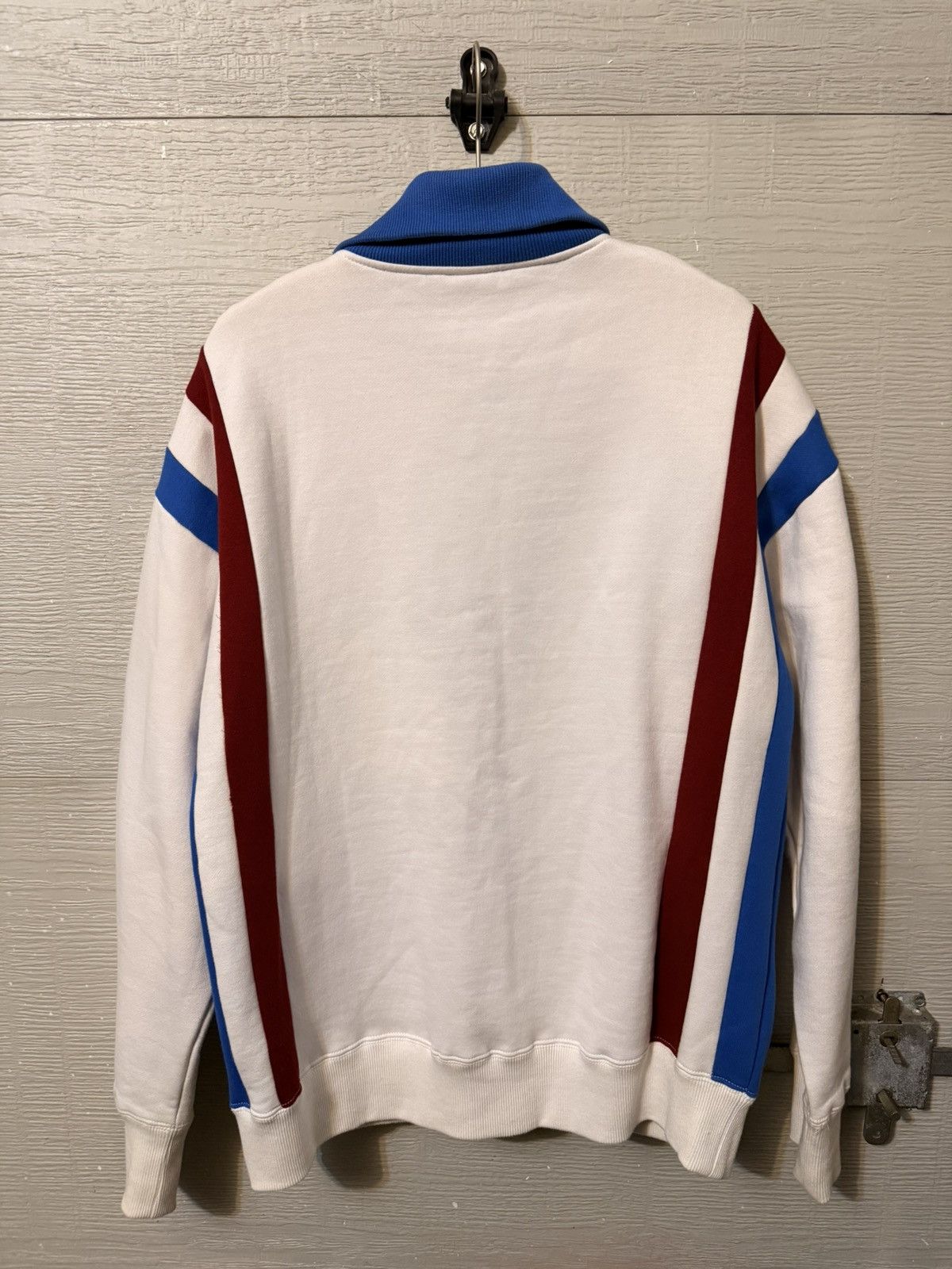 Roots Vintage Roots Torino White and Blue Zip Up Jacket Size US M / EU 48-50 / 2 - 6 Thumbnail