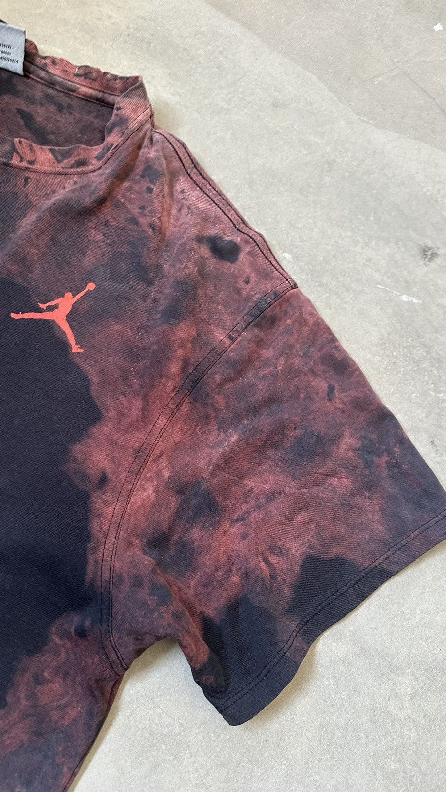Nike VINTAGE NIKE AIR JORDAN ACID WASH TEE Size US L / EU 52-54 / 3 - 3 Thumbnail