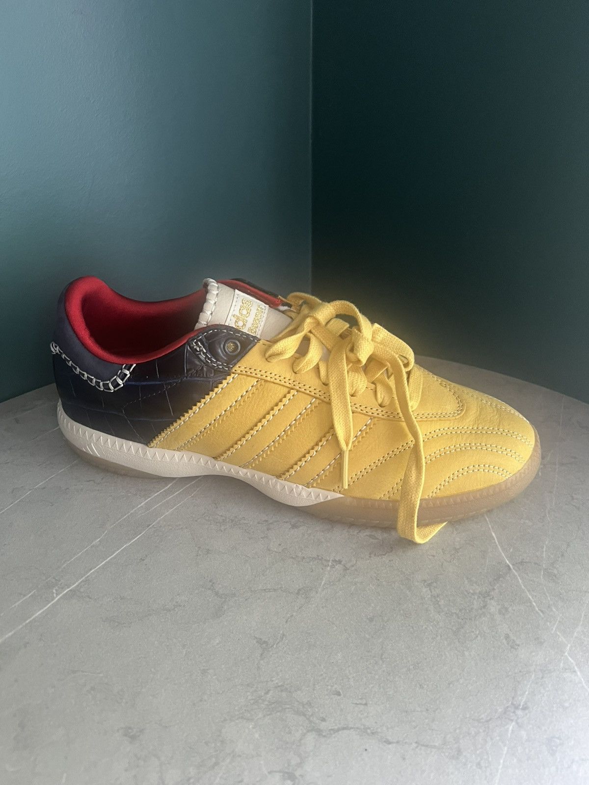 Adidas × Wales Bonner ADIDAS WALES BONNER X SAMBA MILLENNIUM 'FADE GOLD Size US 8.5 / EU 41-42 - 7 Thumbnail