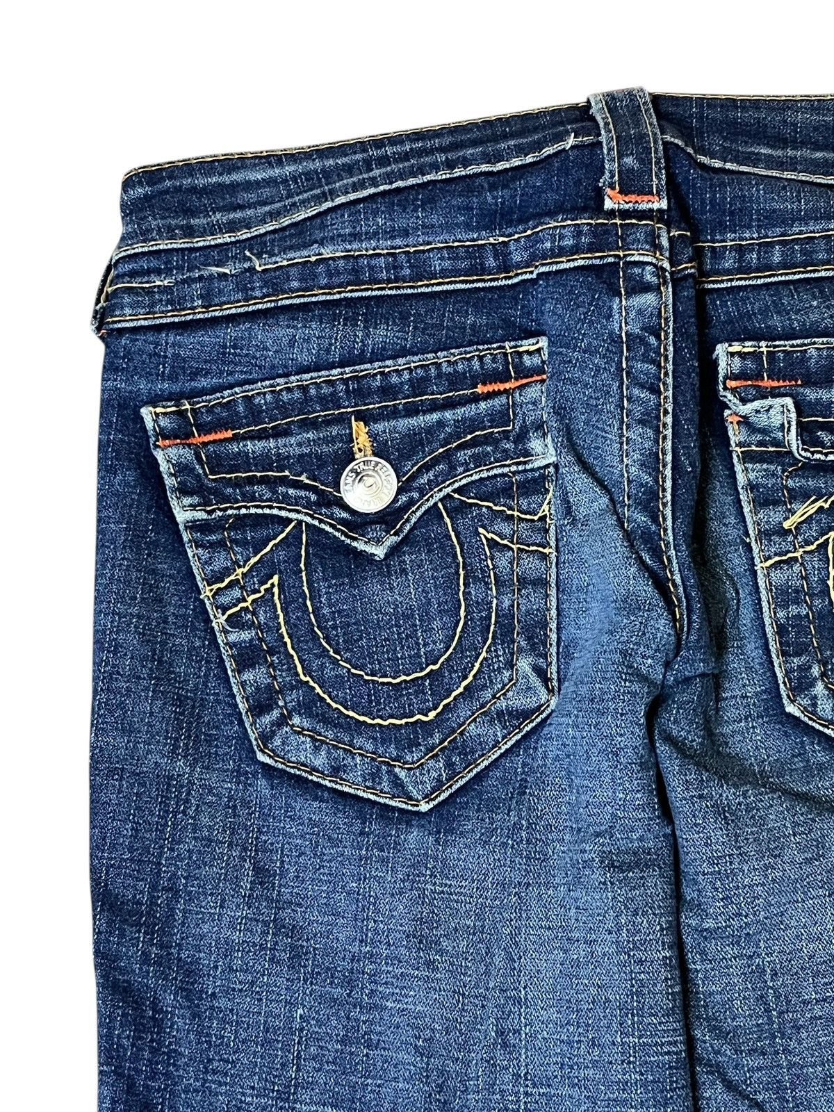 True Religion SICK🔥TRUE RELIGION JOEY flared low rise jeans Size US 28 / EU 44 - 9 Thumbnail