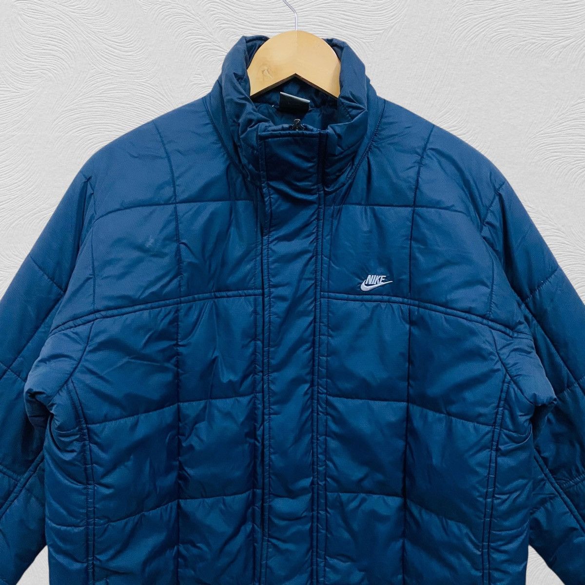 Nike Vintage Nike quilted jacket Size US L / EU 52-54 / 3 - 2 Thumbnail