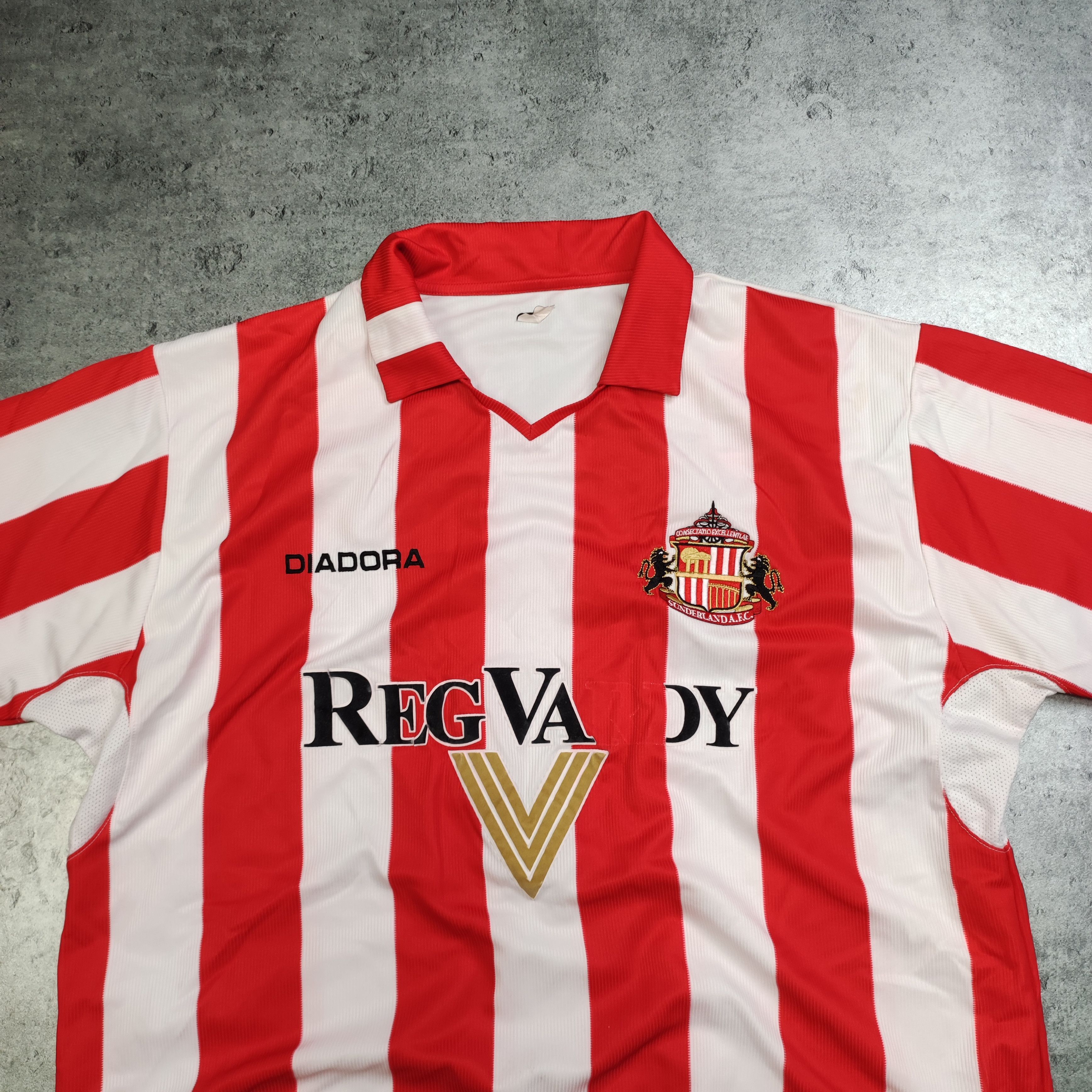 Vintage RARE Vintage 2004 Sunderland FC Football #9 Home Jersey Size US XL / EU 56 / 4 - 3 Thumbnail
