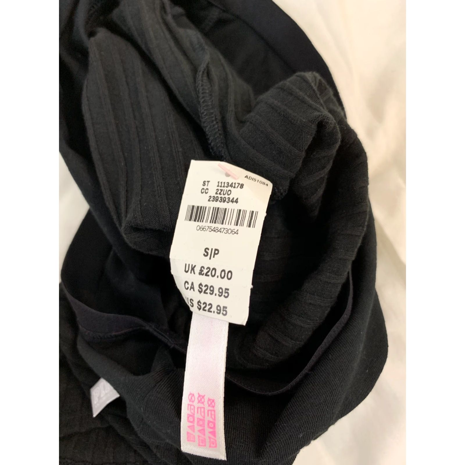 Victoria's Secret NWT PINK Victoria's Secret Bralette Bandeau Black S Small Strapless Wire Free Unlined Unpadded Bra Women Females Size ONE SIZE - 4 Thumbnail