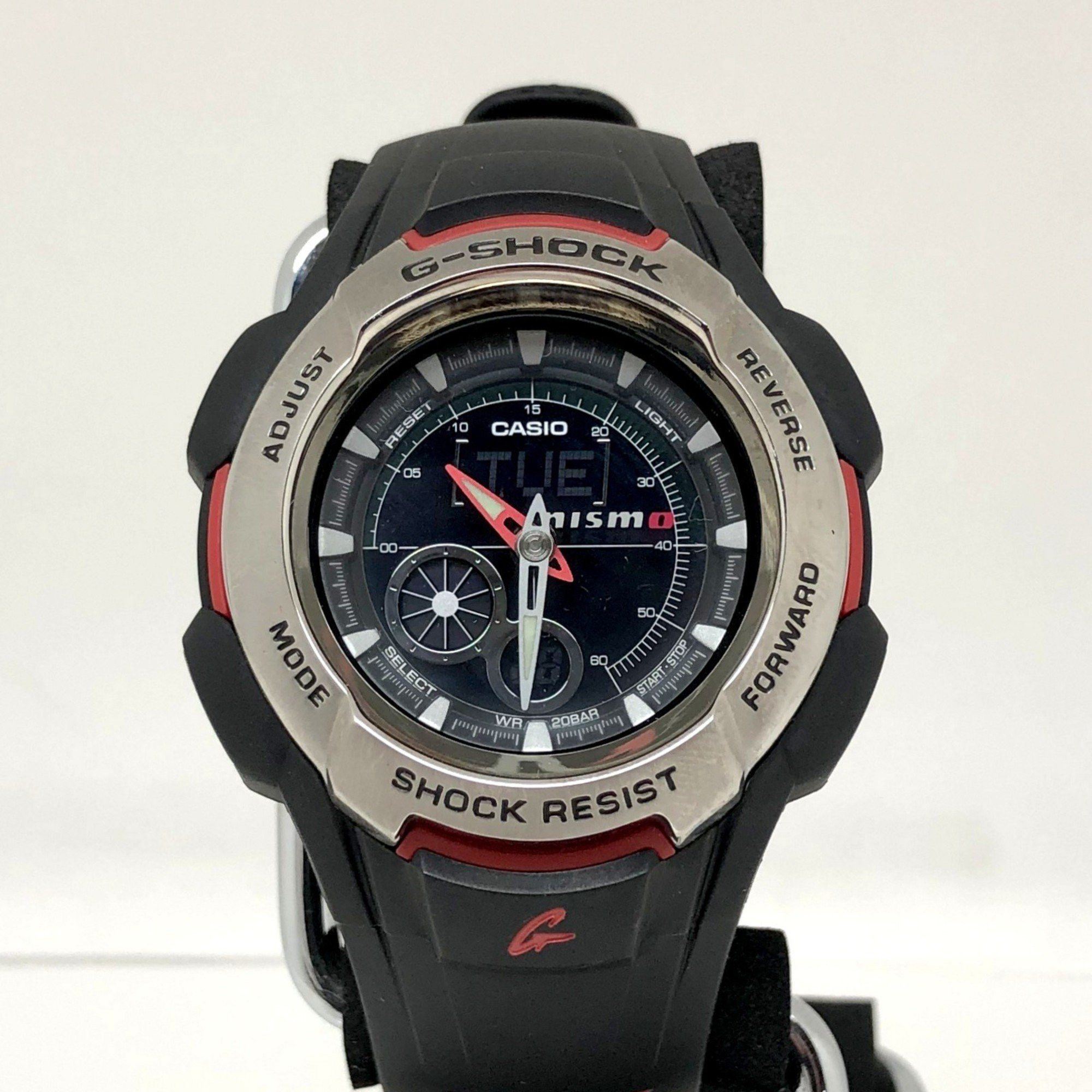 image of G-Shock Casio Watch G-600 Nismo 20Th Anniversary Analog Quartz Black Men's Mikunigaoka Store Itfzol